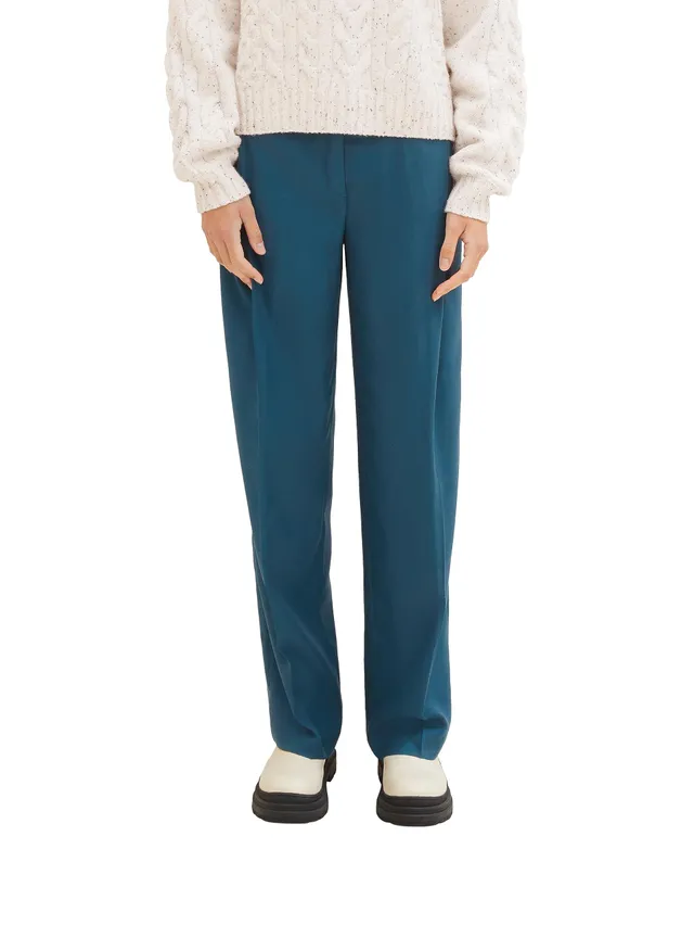 tom-tailor-damen-straight-leg-hose-mit-b-gelfalte-elastisch-bequem-gr-e-34-48 image 1