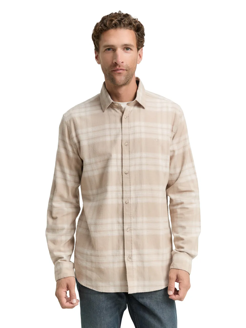 tom-tailor-herren-regular-fit-hemd-mit-logo-stickerei image 1