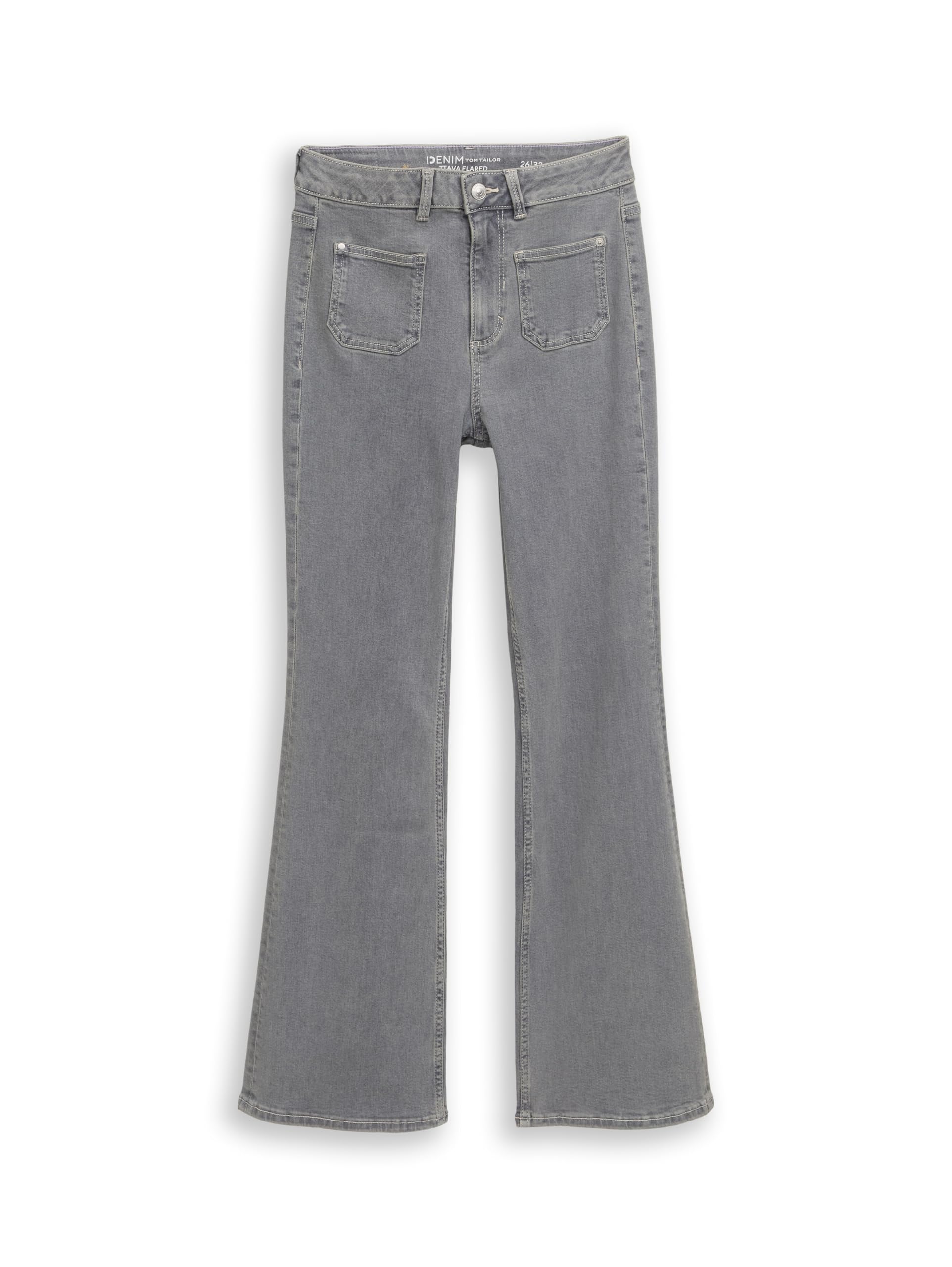 tom-tailor-denim-damen-ttava-flared-jeans image 4