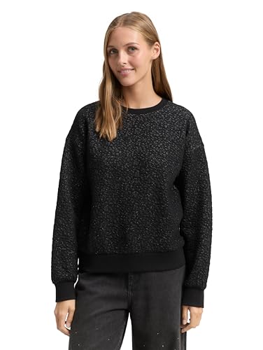 tom-tailor-denim-damen-1049055-sweatshirt-mit-glitzer-effekt image 6