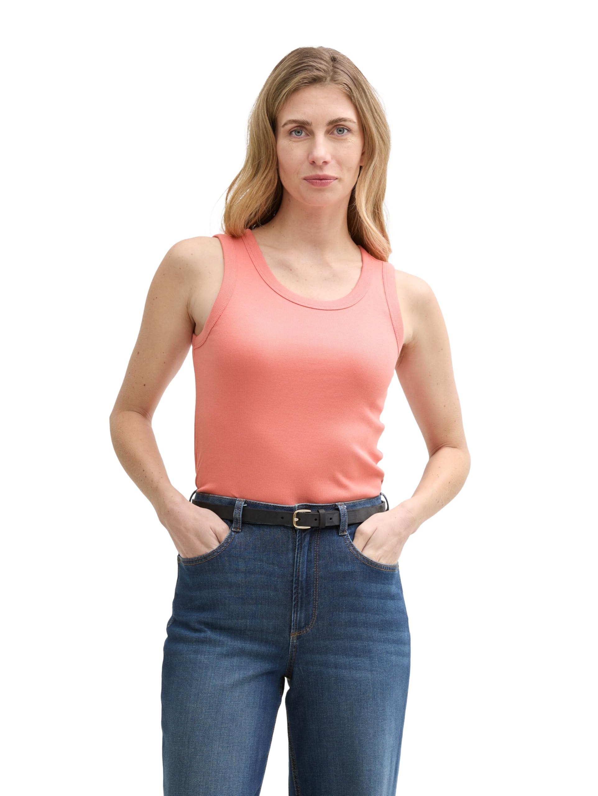 tom-tailor-damen-top-mit-rippstruktur image 8
