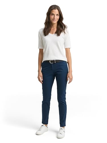 tom-tailor-damen-slim-chino-hose-mia-slim-fit-kn-chelfrei image 7