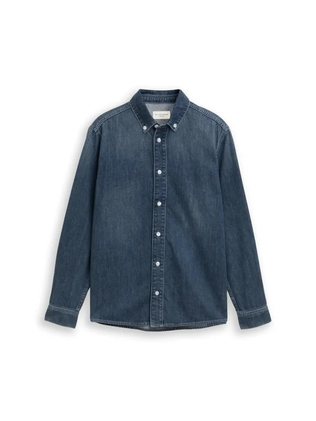 tom-tailor-herren-basic-jeanshemd image 1