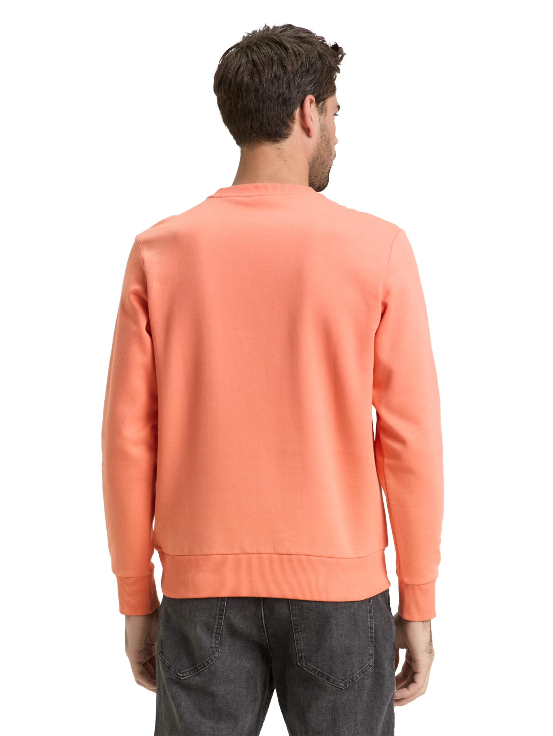 tom-tailor-herren-sweatshirt-mit-rundhalsausschnitt-schlichtes-basic-sweatshirt image 3