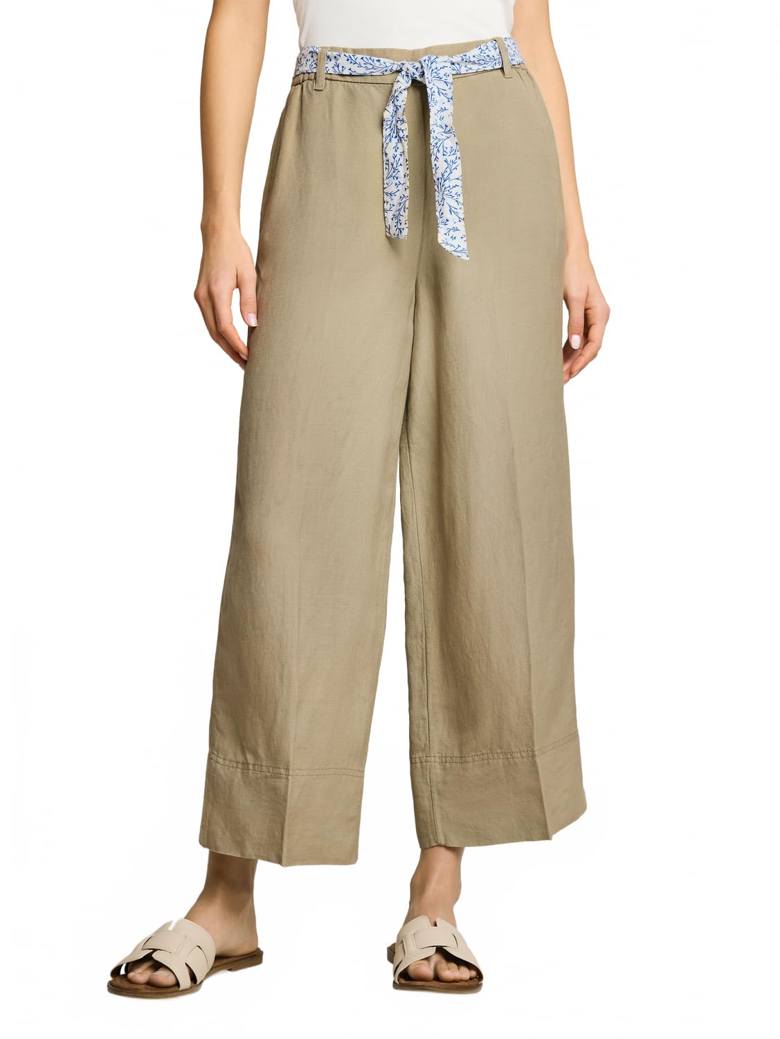 tom-tailor-damen-culotte-hose-mit-leinenanteil-modell-1049993 image 1