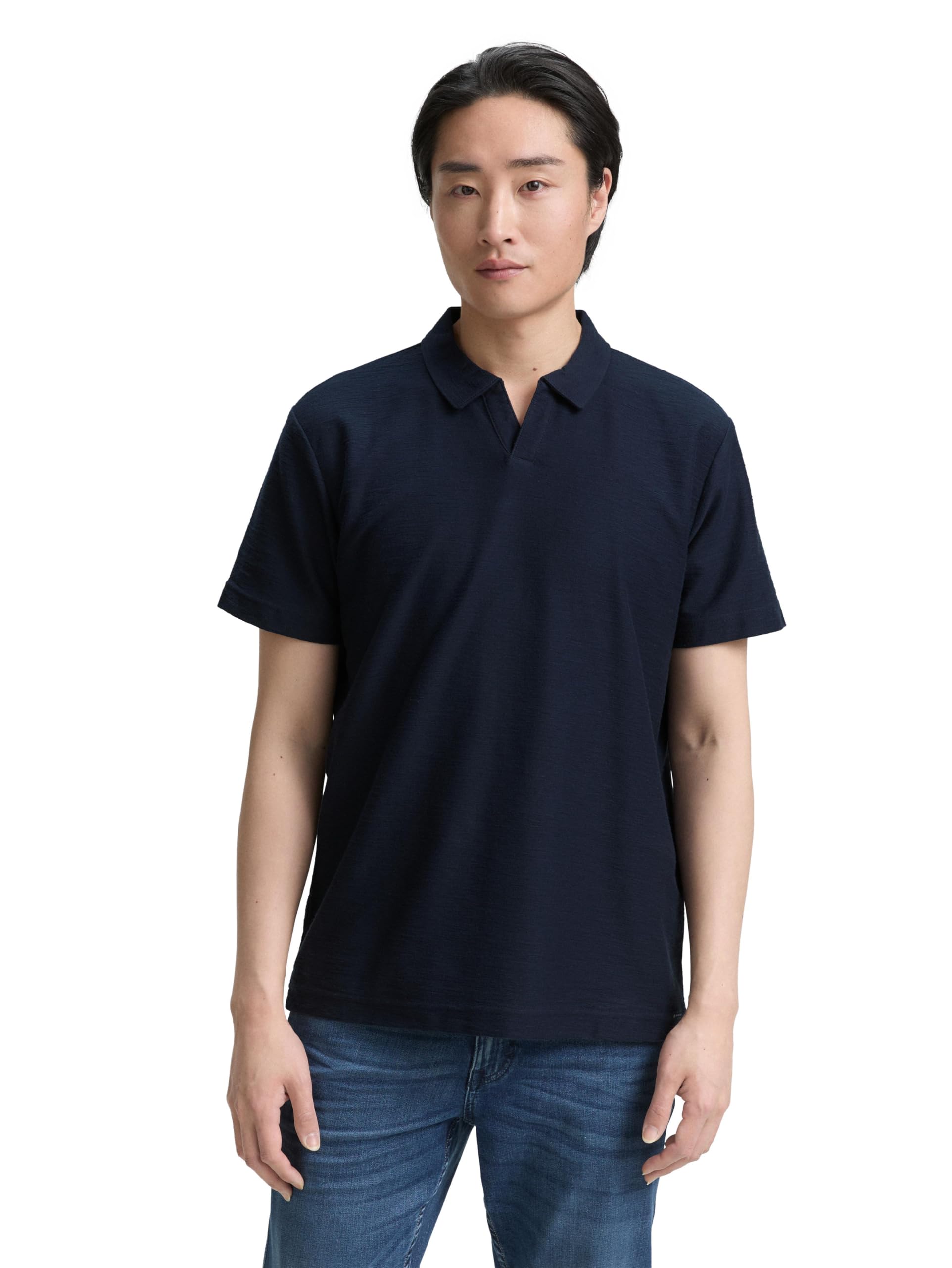 tom-tailor-herren-1047783-poloshirt-mit-ottoman-struktur-1er-pack image 6