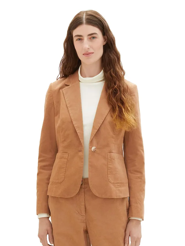 tom-tailor-damen-1038704-cord-blazer-mit-brusttaschen image 1