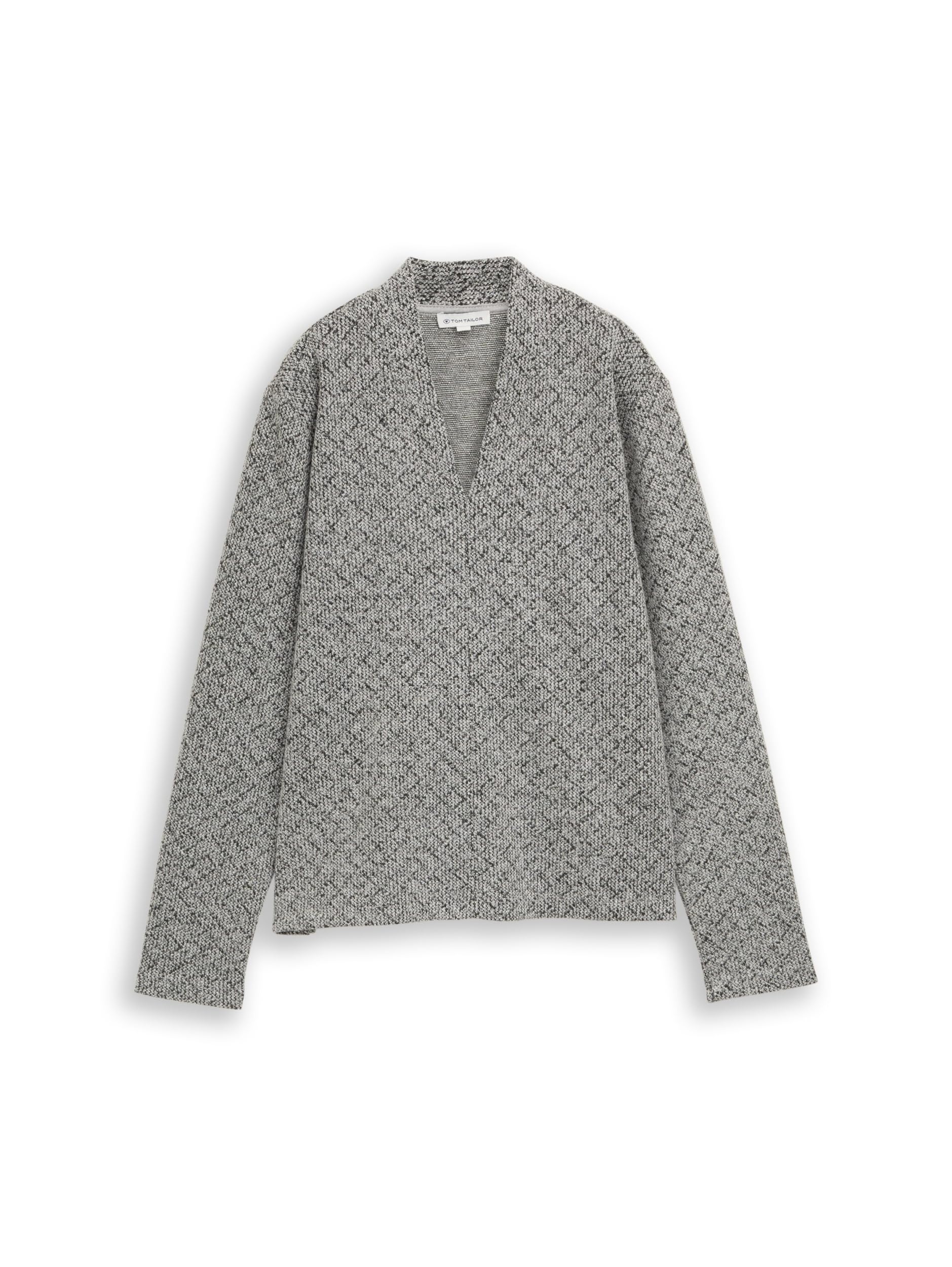 tom-tailor-damen-sweatshirt-1049010-mit-v-ausschnitt-regular-fit image 1