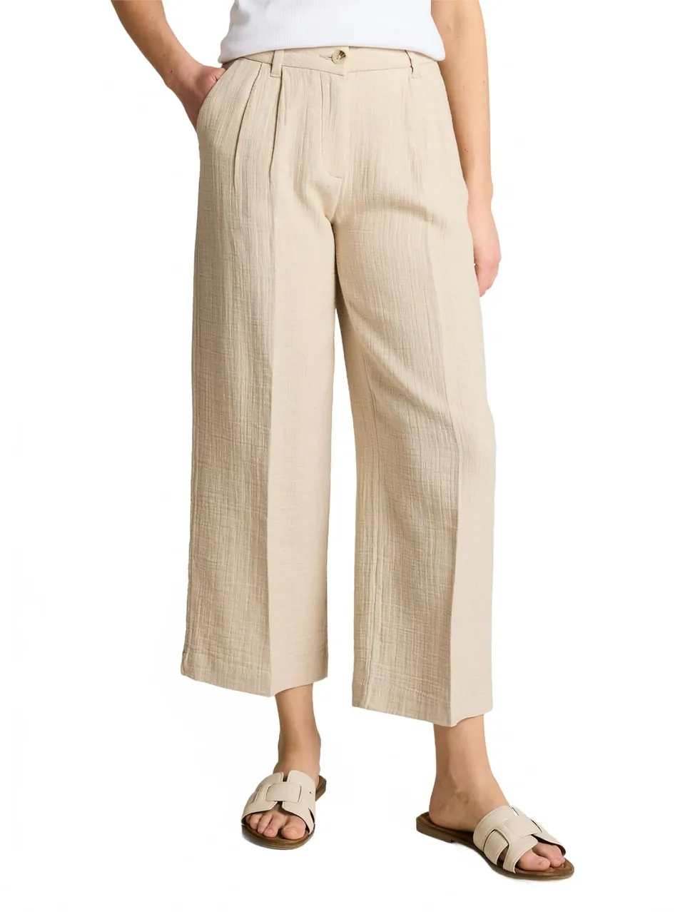 tom-tailor-1050832-damen-culotte-hose-mit-leinenanteil image 1