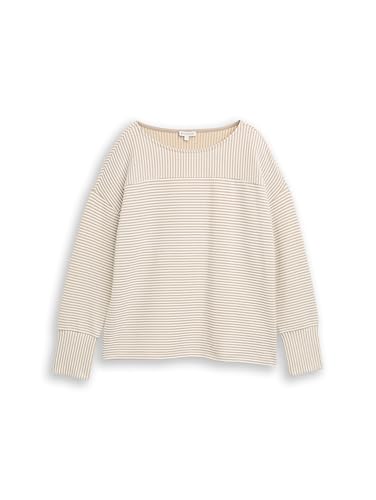 tom-tailor-damen-1048496-sweatshirt-mit-ottoman-struktur image 5