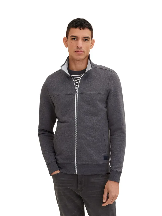 tom-tailor-herren-sweatjacke-mit-stehkragen image 1