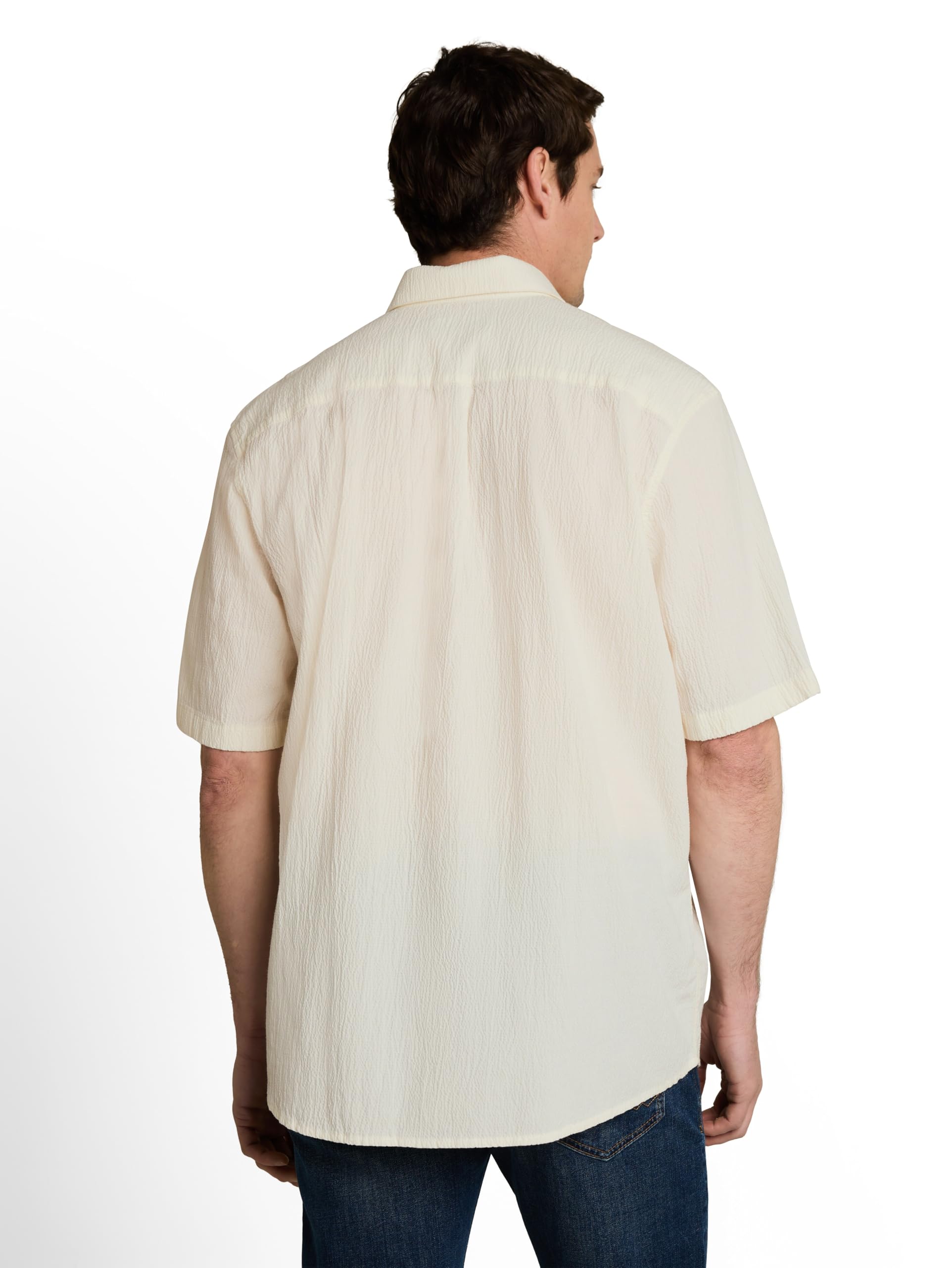 tom-tailor-herren-1050939-comfort-fit-seersucker-kurzarmhemd image 3