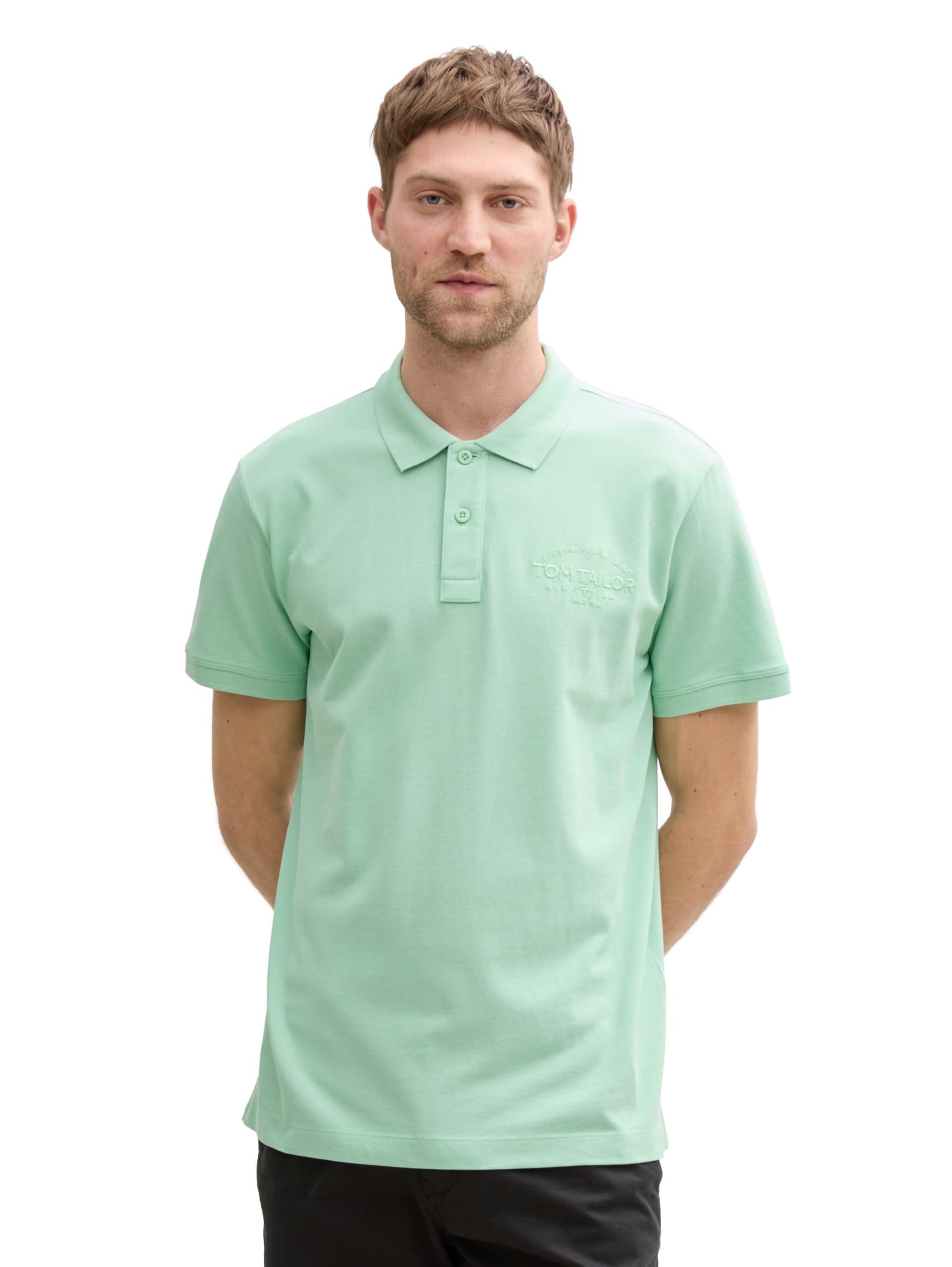 tom-tailor-basic-poloshirt-f-r-herren-regular-fit image 6