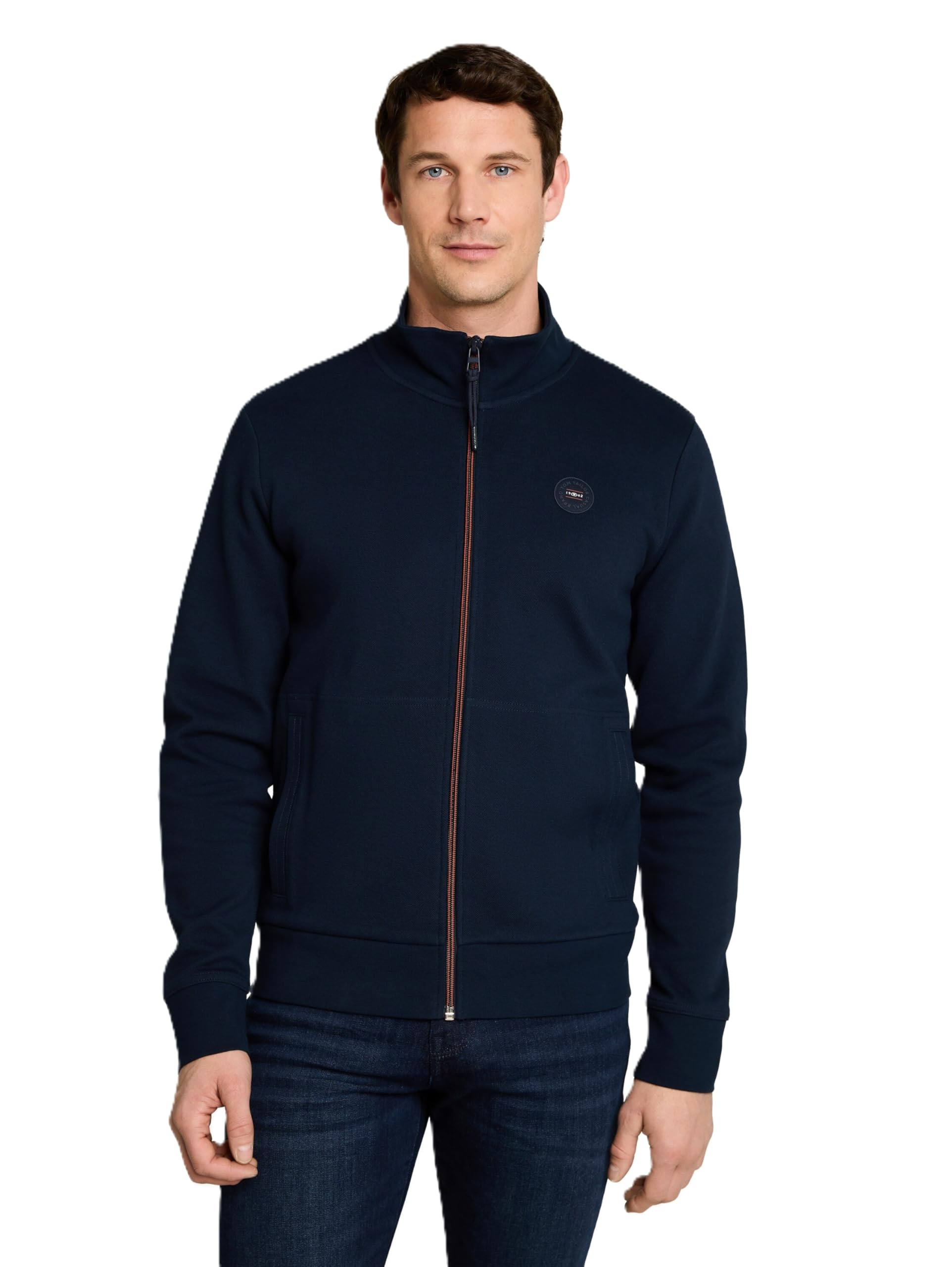 tom-tailor-herren-sweatshirt-1051561-basic-crewneck-modell-1051561 image 1