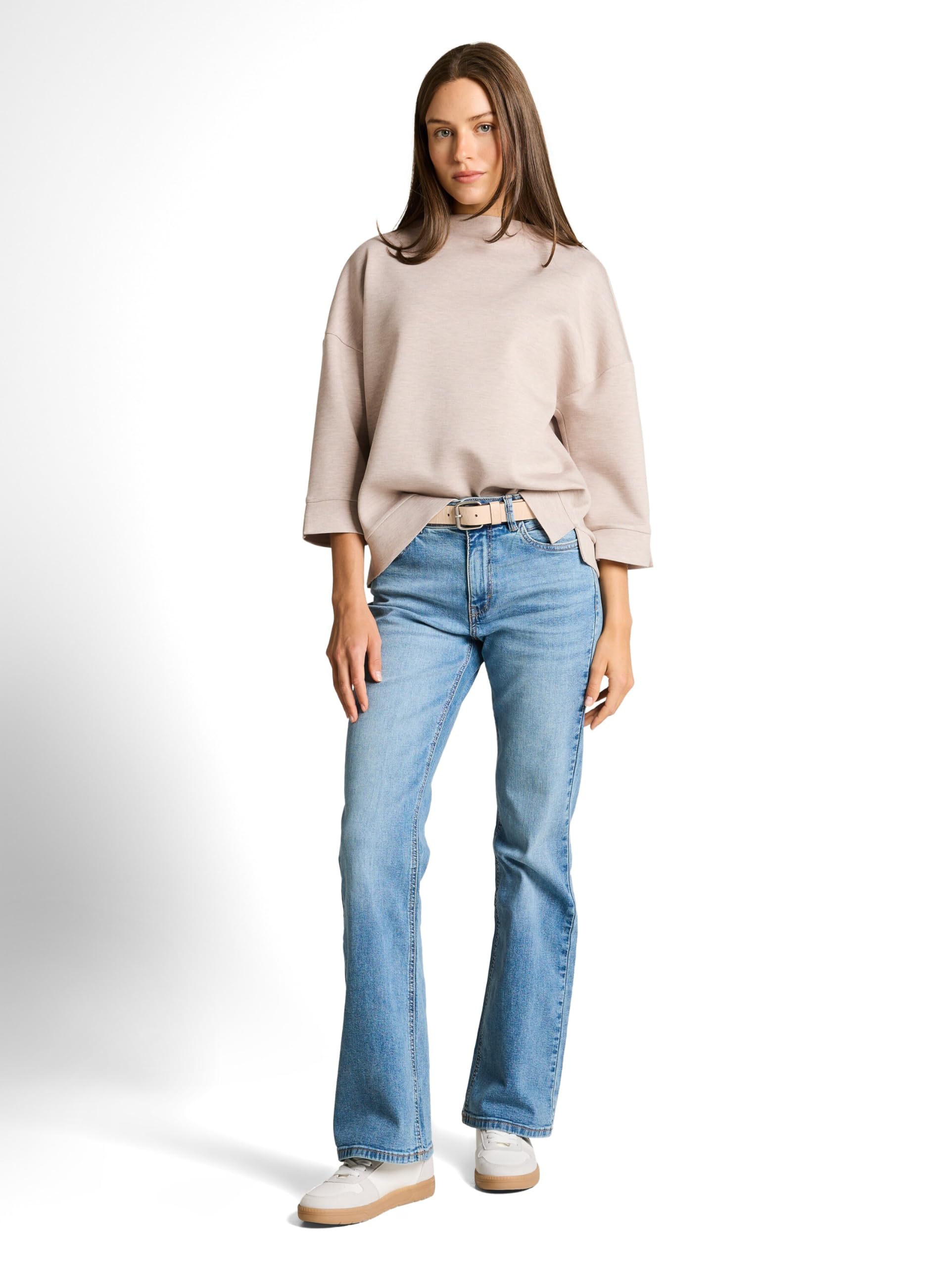 tom-tailor-damen-sweatshirt-mit-scuba-stoff image 3