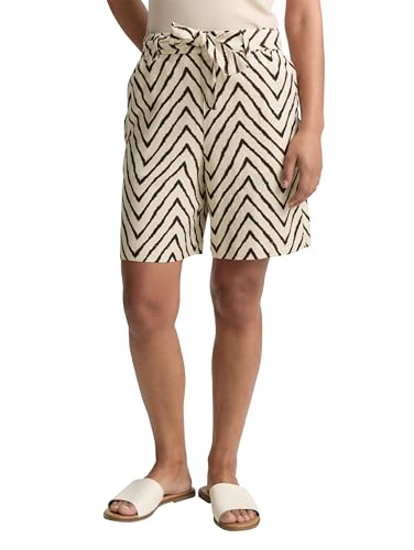 tom-tailor-damen-loose-straight-bermuda-shorts-mit-leinenanteil image 8