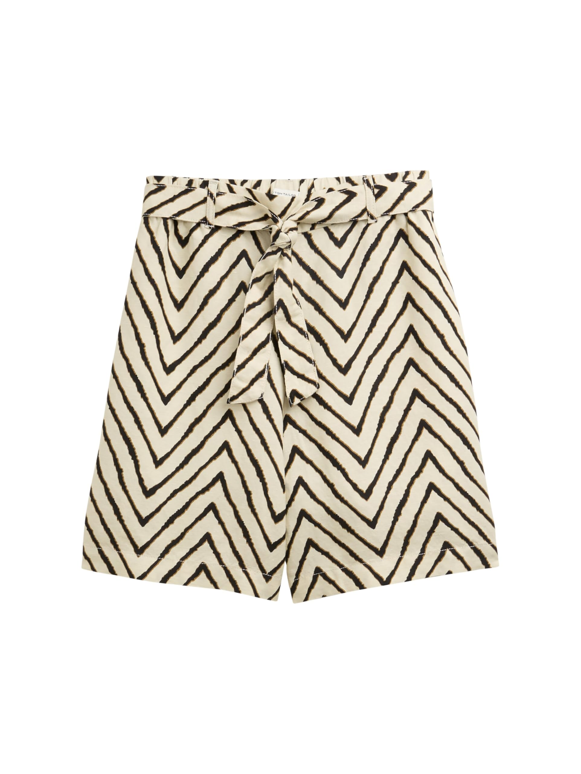 tom-tailor-damen-loose-straight-bermuda-shorts-mit-leinenanteil image 4