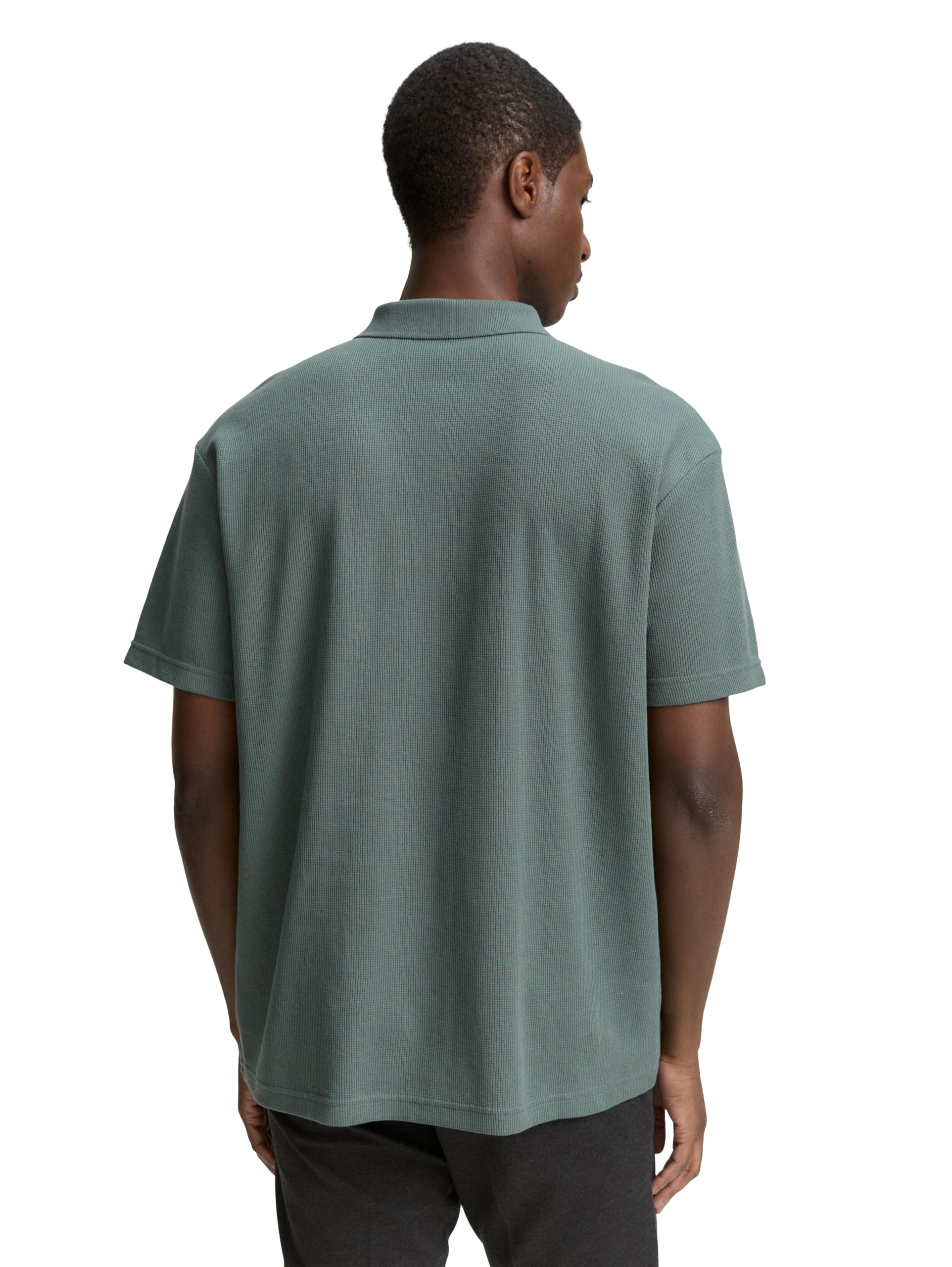 tom-tailor-denim-herren-poloshirt-1048065-relaxed-fit-waffel image 3