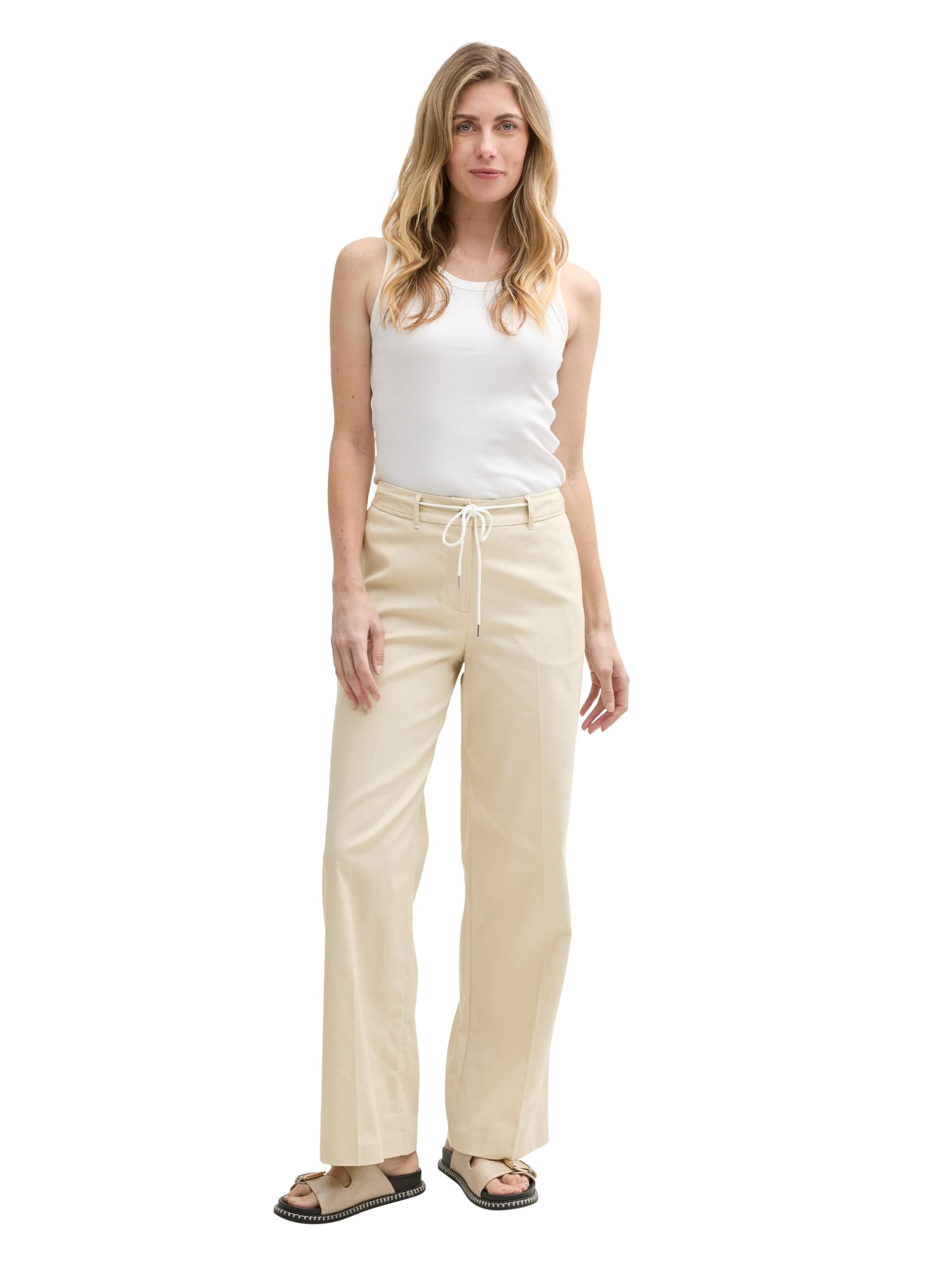 tom-tailor-damen-ttlea-wide-leg-hose-mit-kordelzug image 2