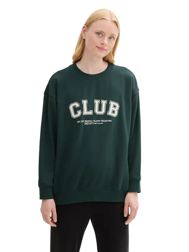 tom-tailor-denim-damen-college-sweatshirt-1044768-mit-print image 1