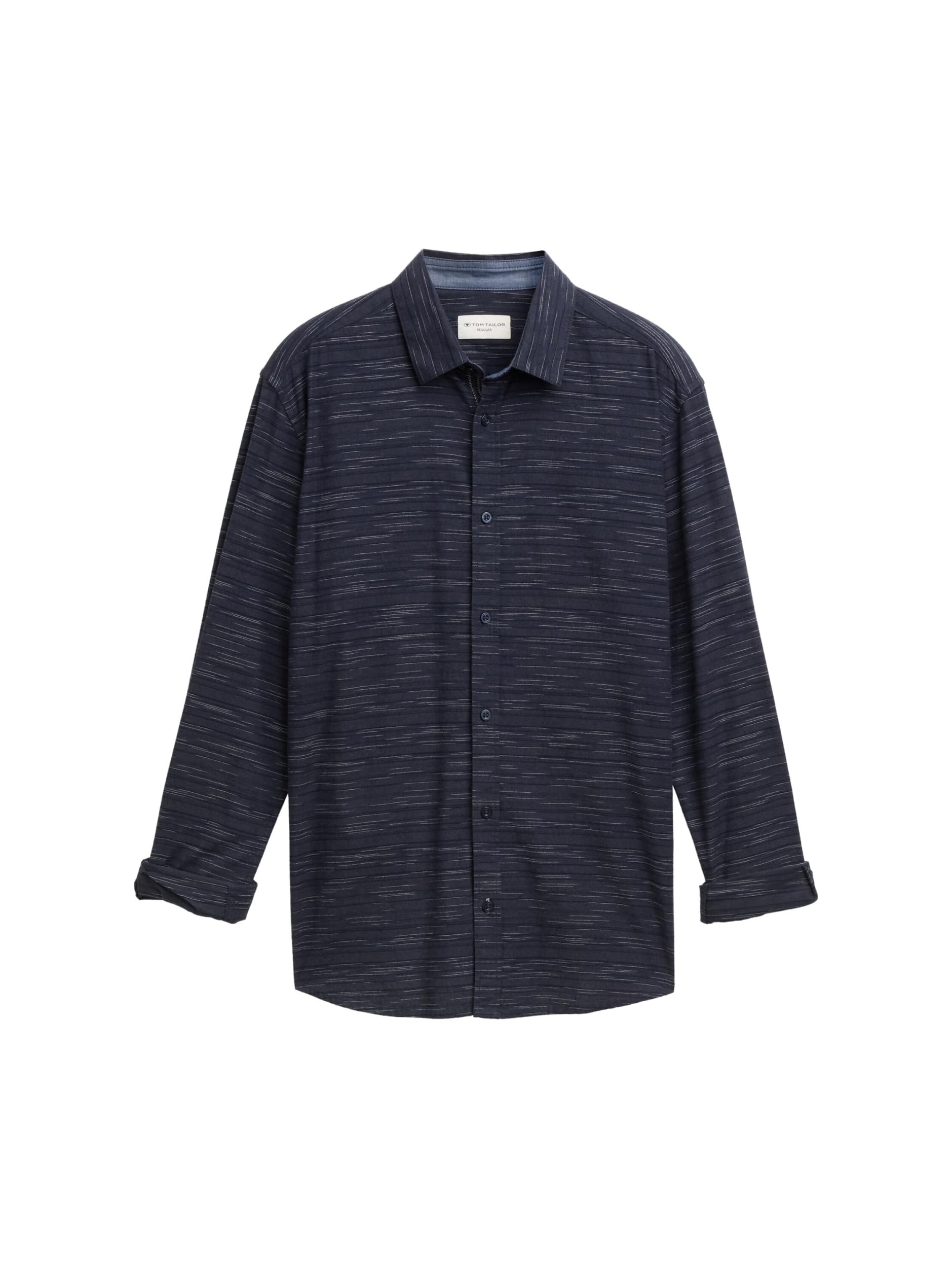 tom-tailor-herren-1047327-regular-fit-hemd-mit-streifenmuster image 7