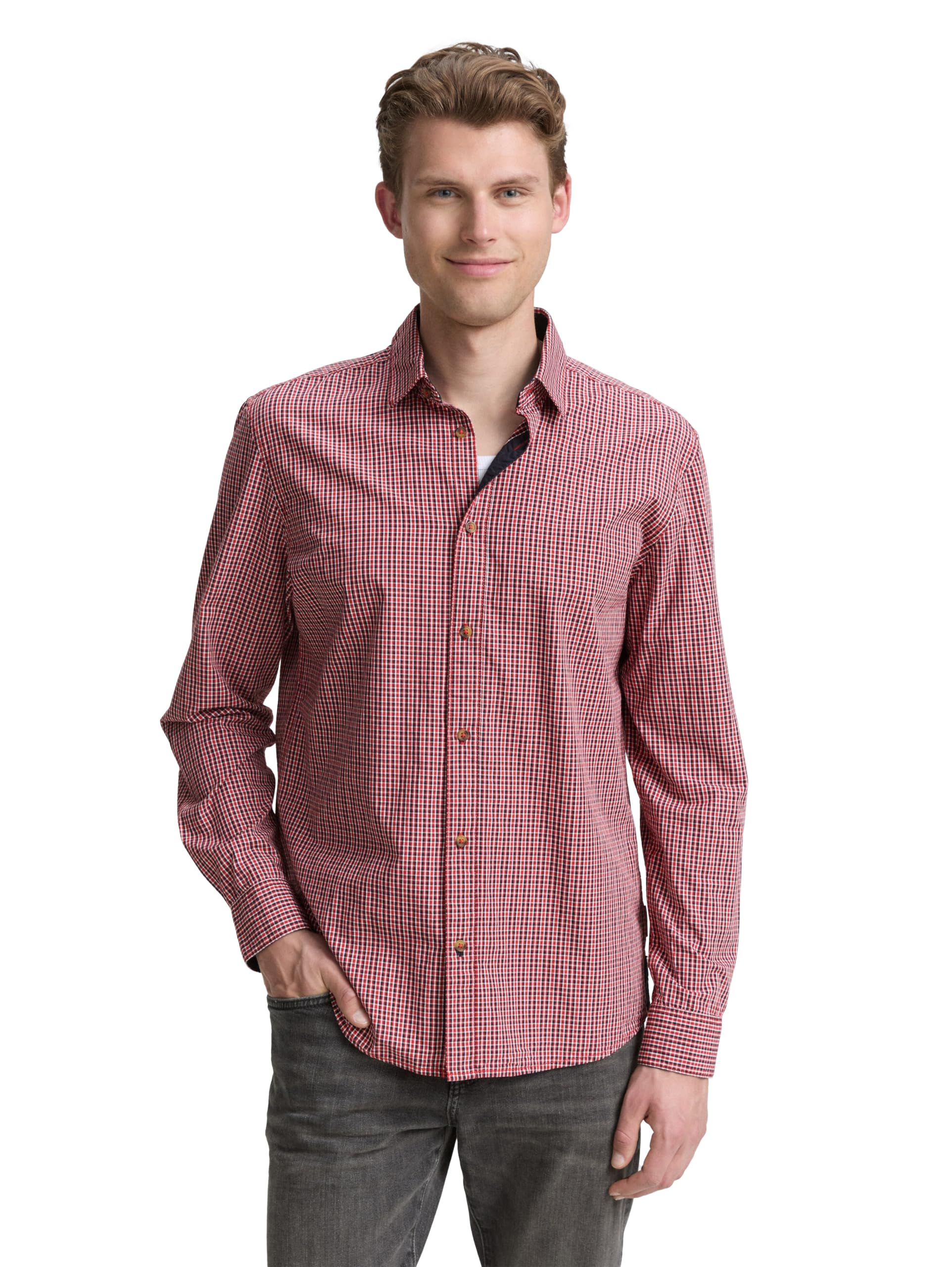 tom-tailor-herren-1047324-regular-fit-hemd-mit-karo-muster image 6