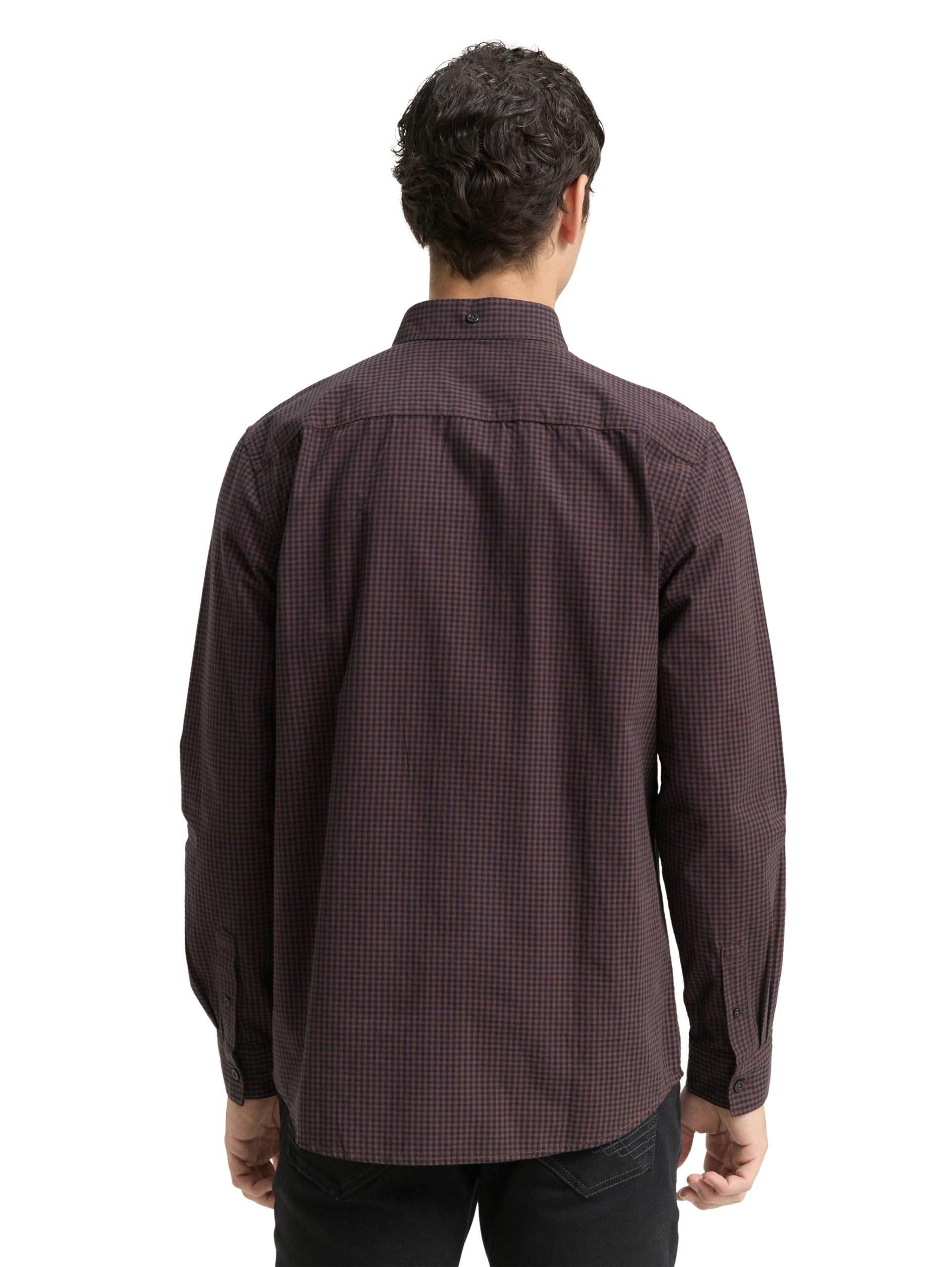 tom-tailor-herren-regular-fit-hemd-mit-karomuster image 3