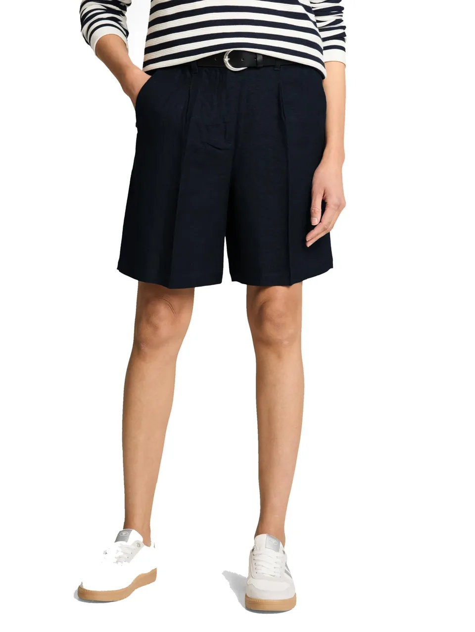 tom-tailor-damen-bermuda-leinenshorts image 1