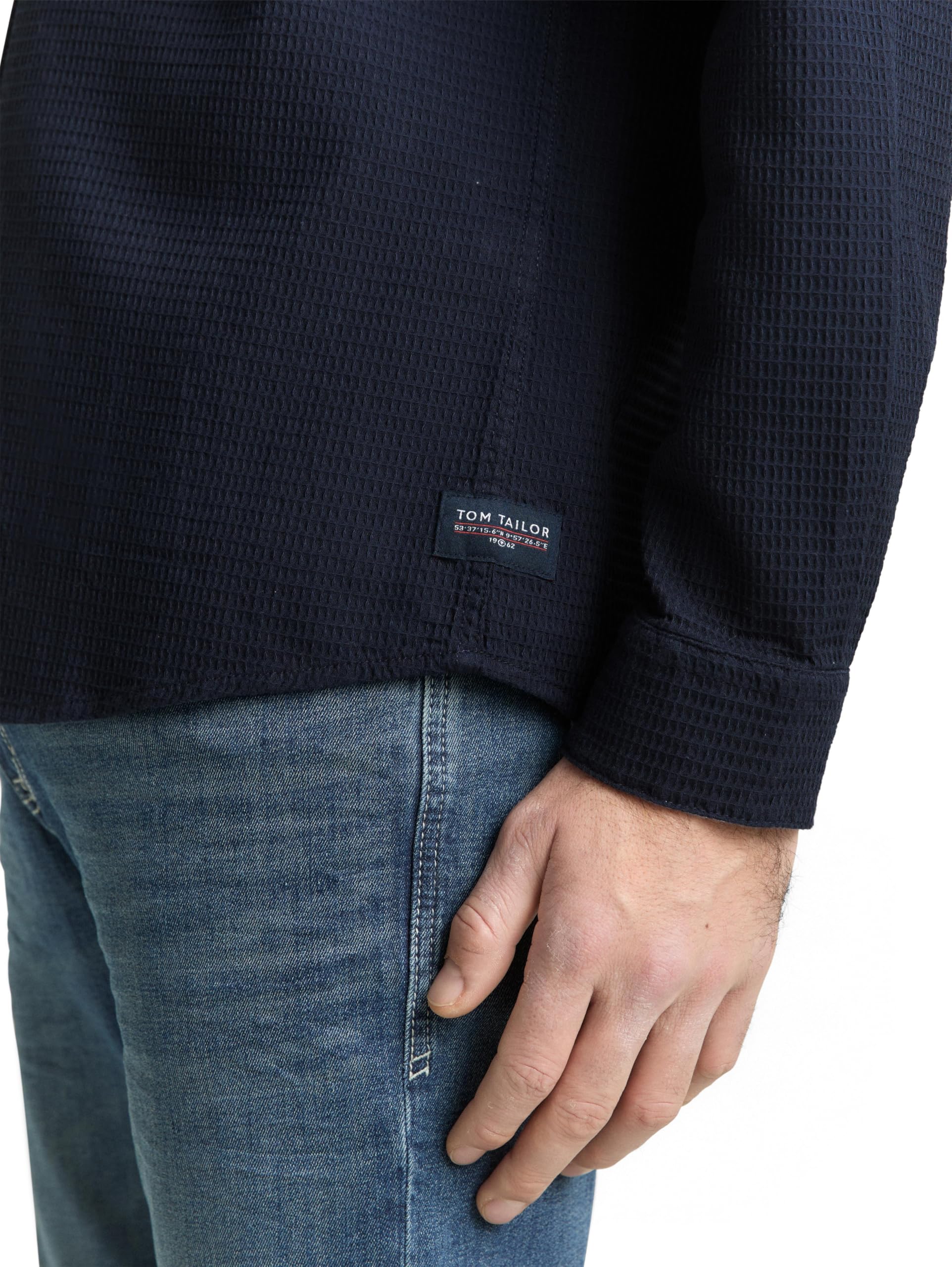 tom-tailor-herren-regular-fit-hemd-mit-struktur image 5