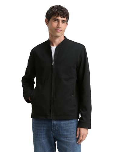 tom-tailor-herren-1047274-piqu-blouson-jacke-mit-bomberkragen image 7