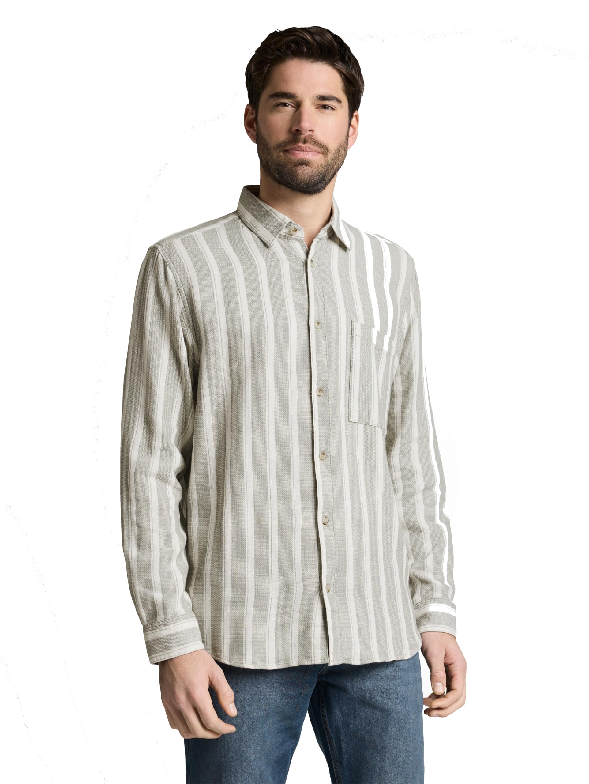 tom-tailor-herren-regular-fit-hemd-mit-struktur-2 image 6