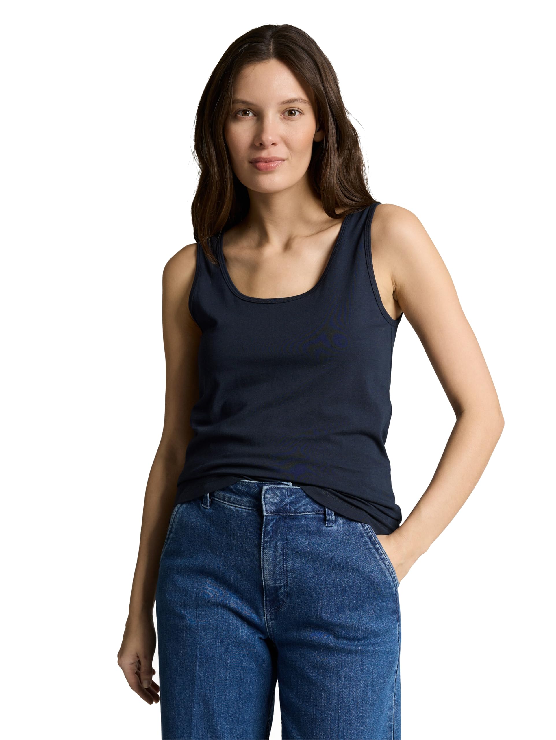 tom-tailor-damen-top-mit-rundhalsausschnitt image 8