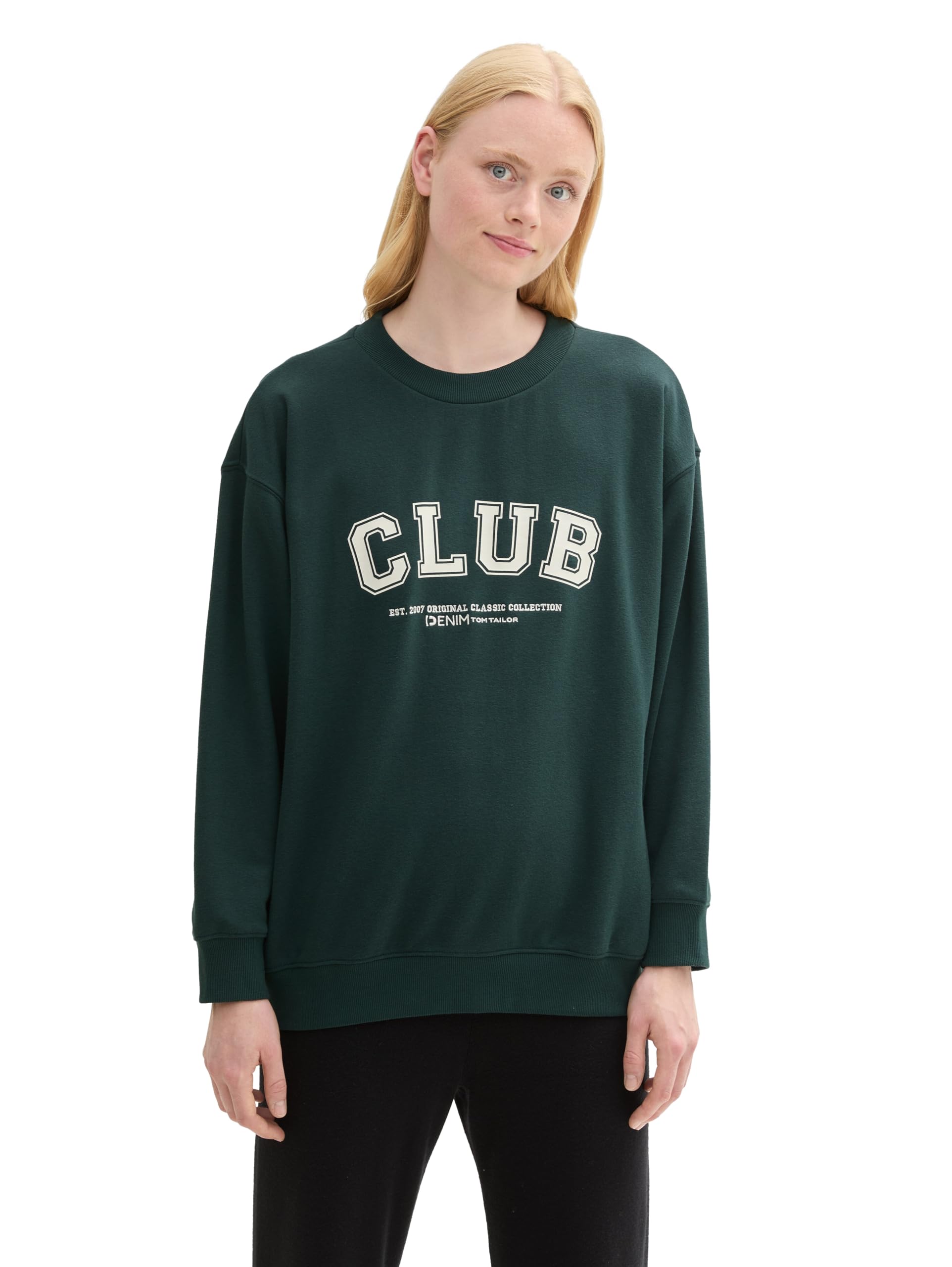 tom-tailor-denim-damen-college-sweatshirt-1044768-mit-print image 1