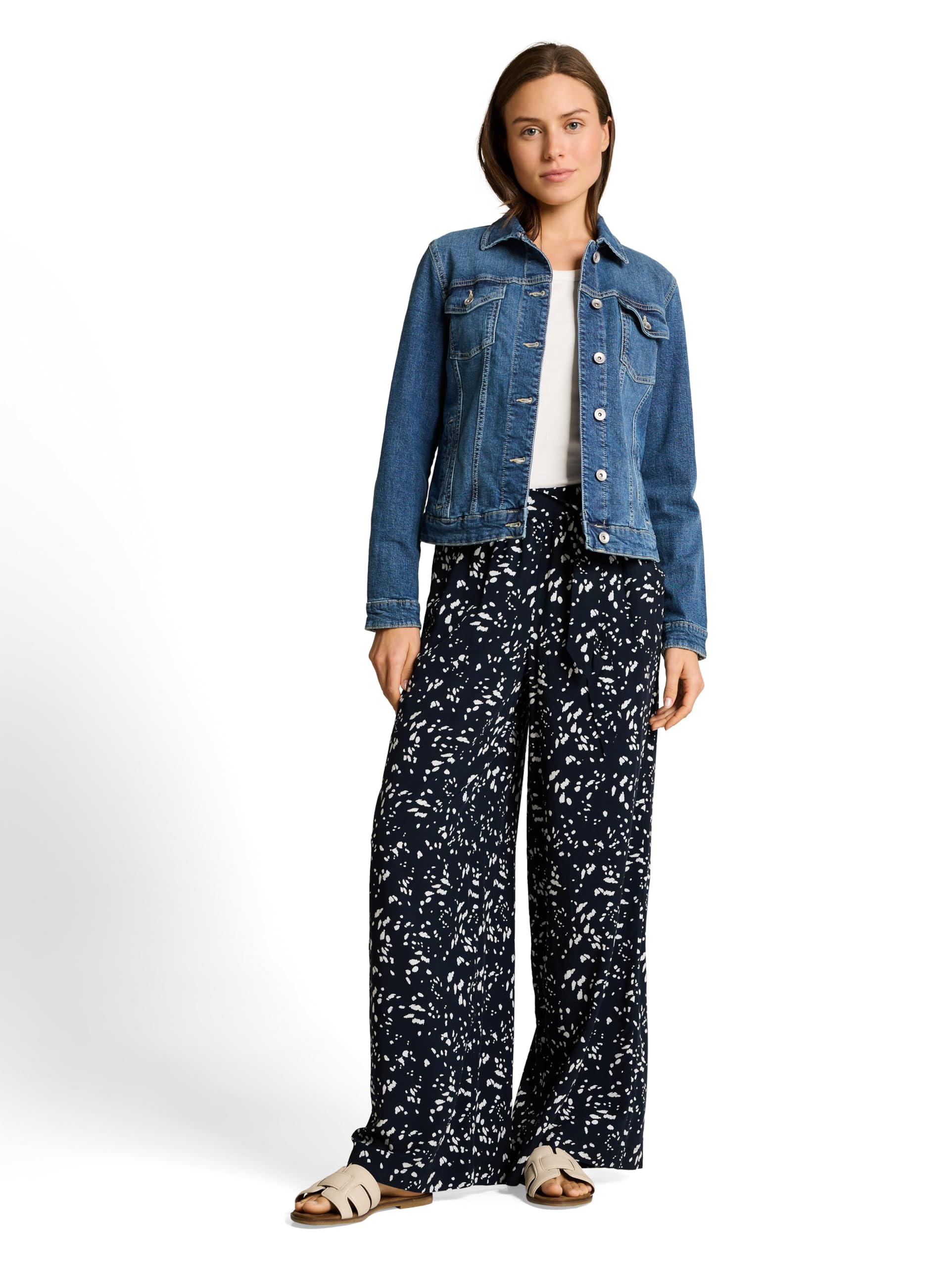 tom-tailor-damen-loose-fit-palazzo-hose-mit-muster-1049990 image 3