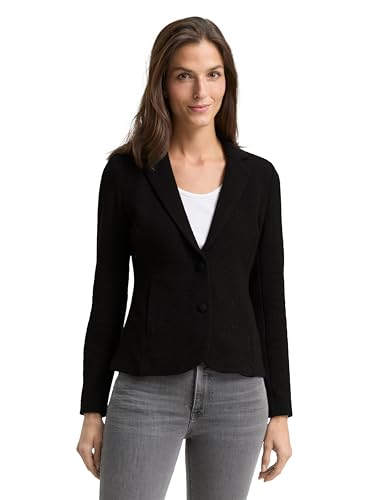 tom-tailor-damen-blazer-slim-fit-glitzer-effekt image 6