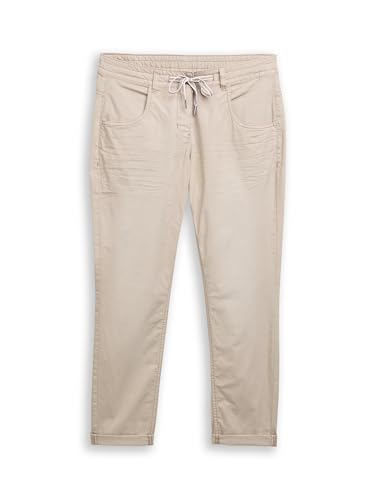 tom-tailor-damen-relaxed-fit-tapered-hose-1046691 image 5