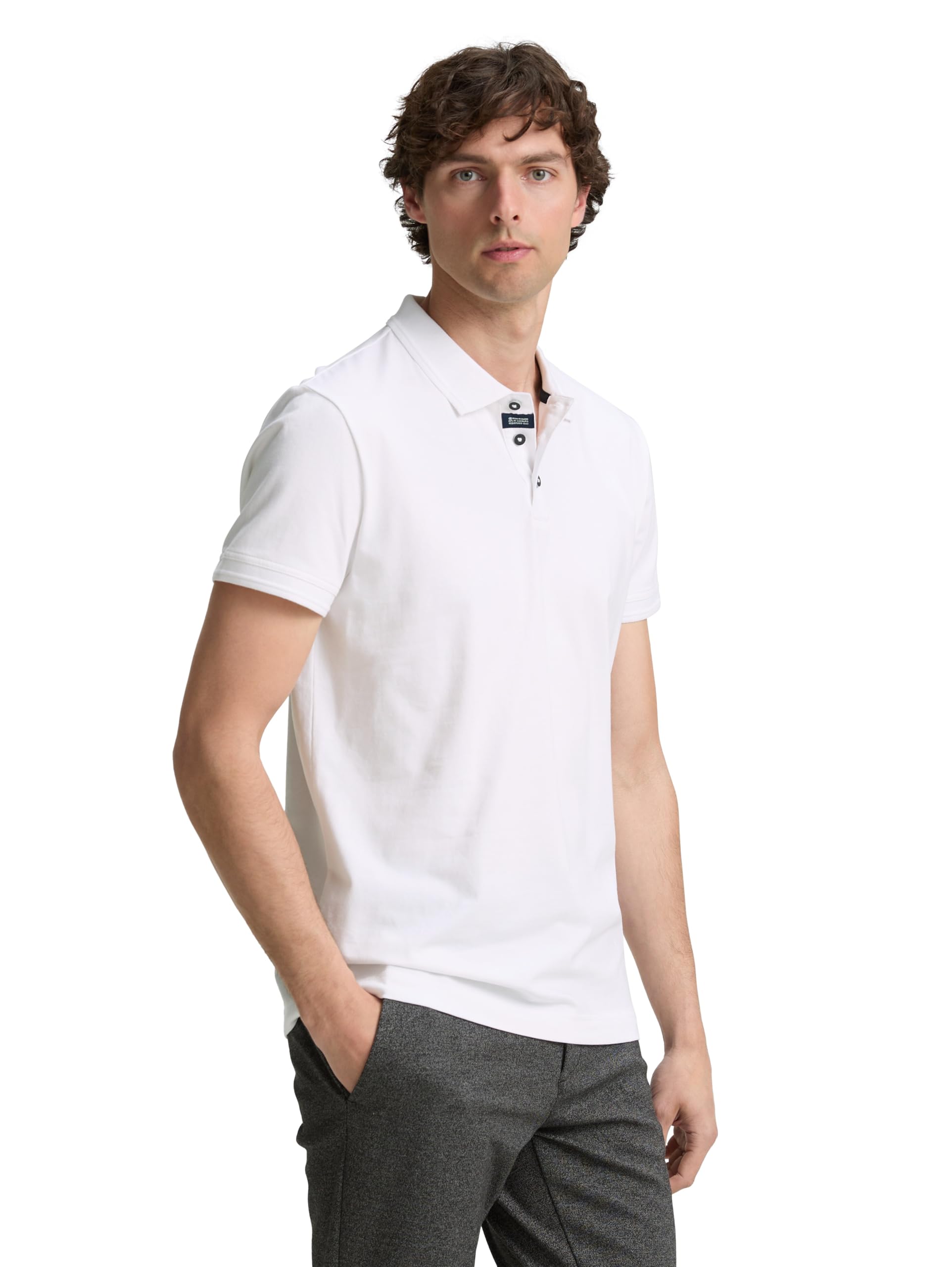 tom-tailor-basic-jersey-poloshirt-herren image 1