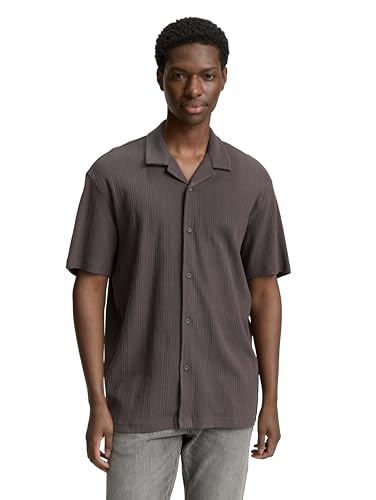 tom-tailor-denim-herren-kurzarmhemd-relaxed-fit-mit-struktur image 6