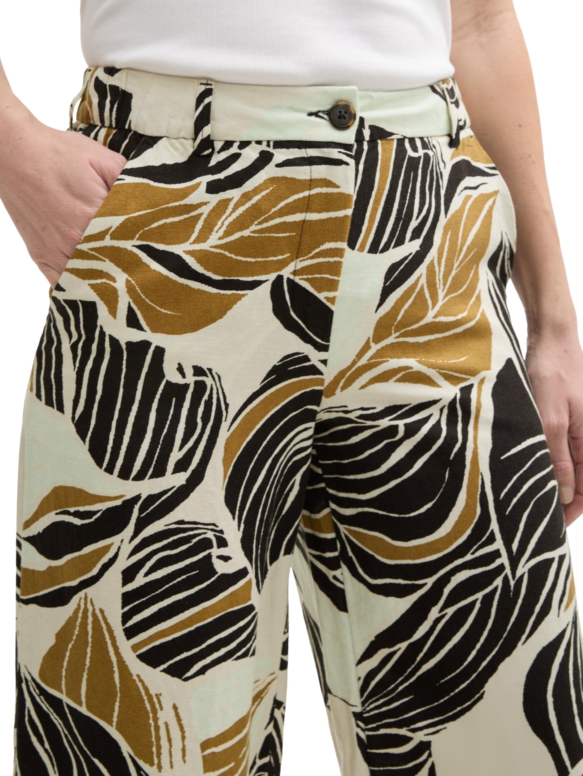 tom-tailor-damen-culotte-hose-mit-leinenanteil image 3