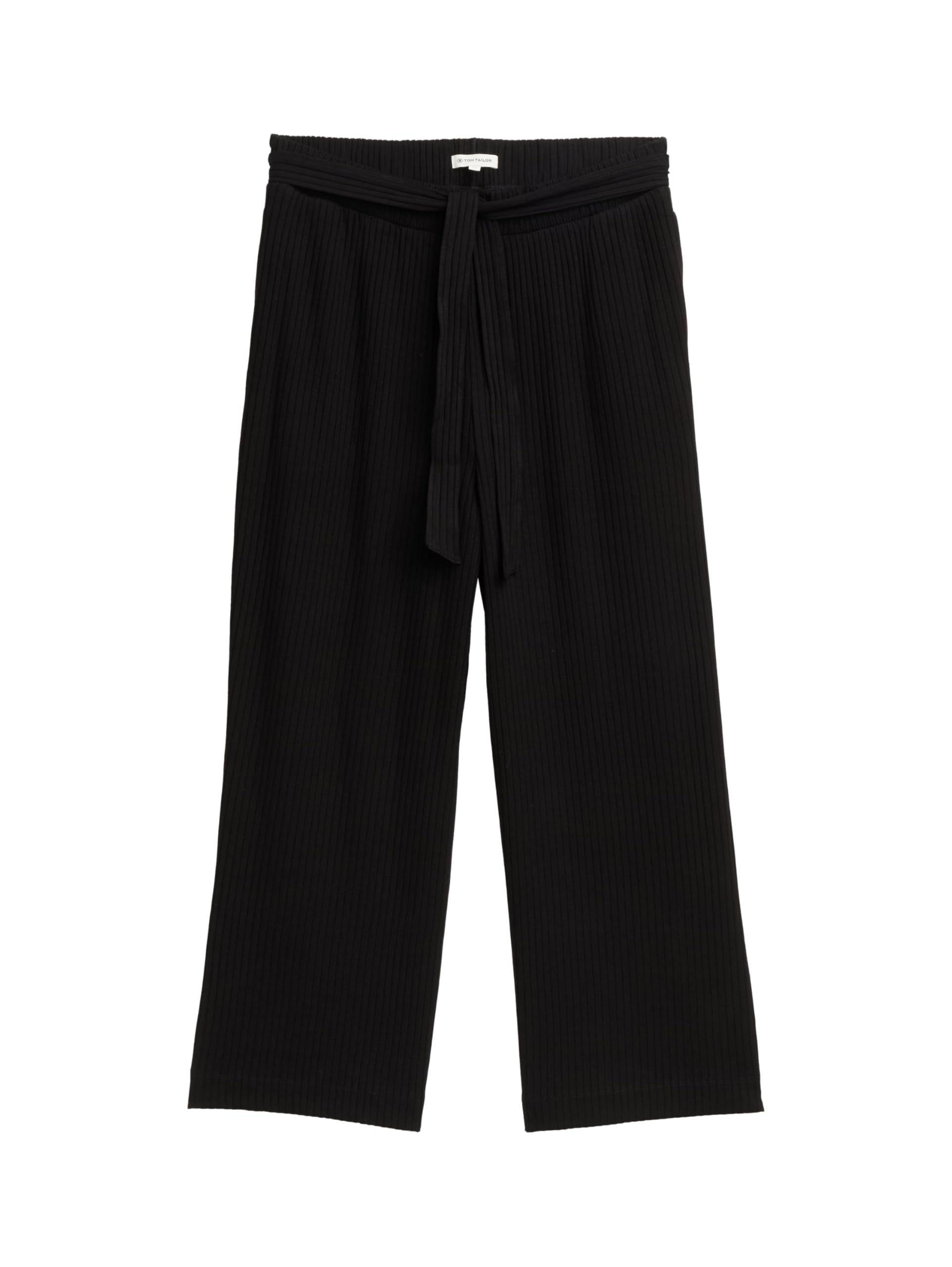 tom-tailor-damen-culotte-jersey-hose-weit-geschnitten-elastischer-jersey-hoher-t image 4