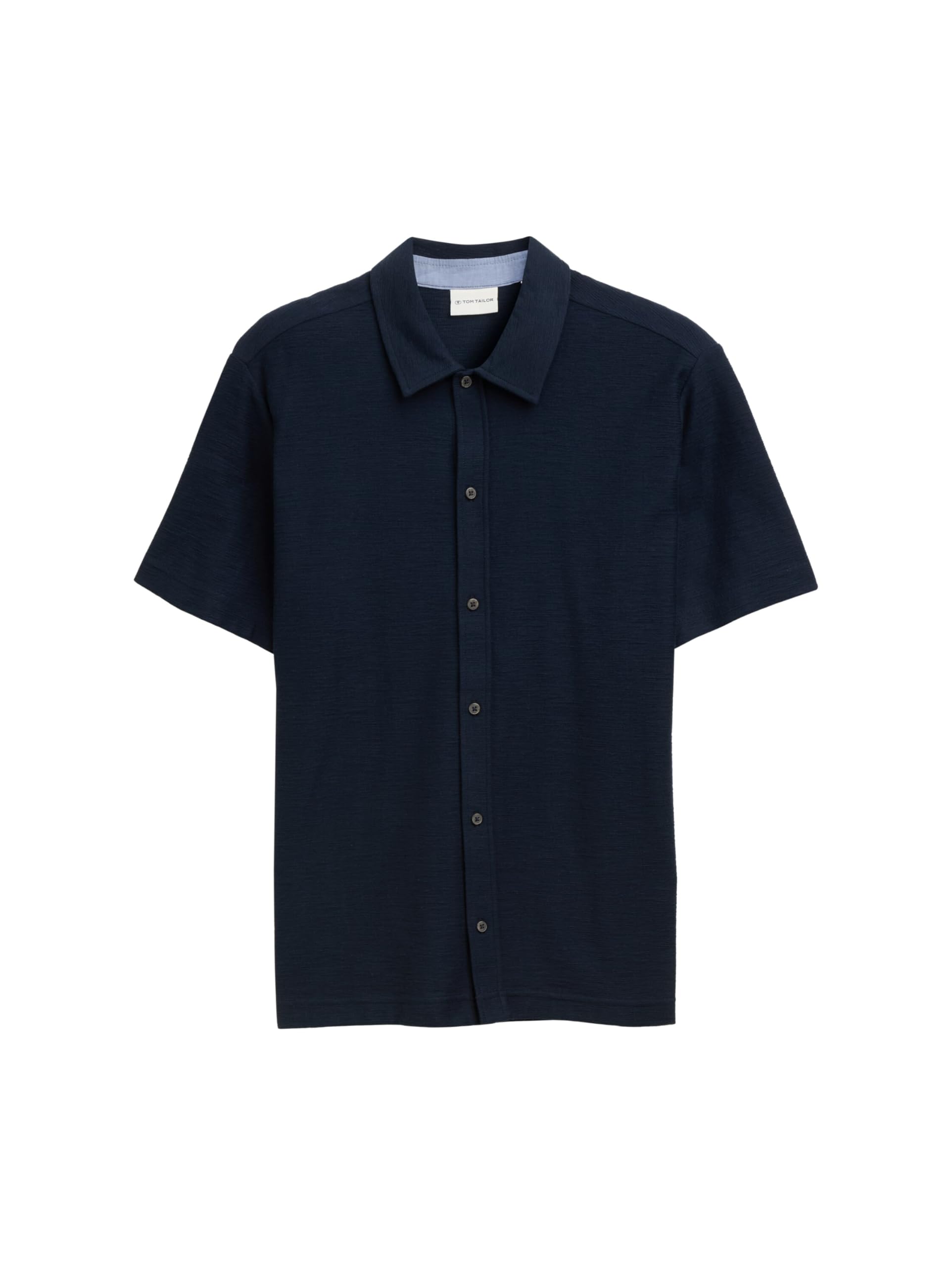 tom-tailor-herren-regular-fit-kurzarmhemd-aus-jersey image 4