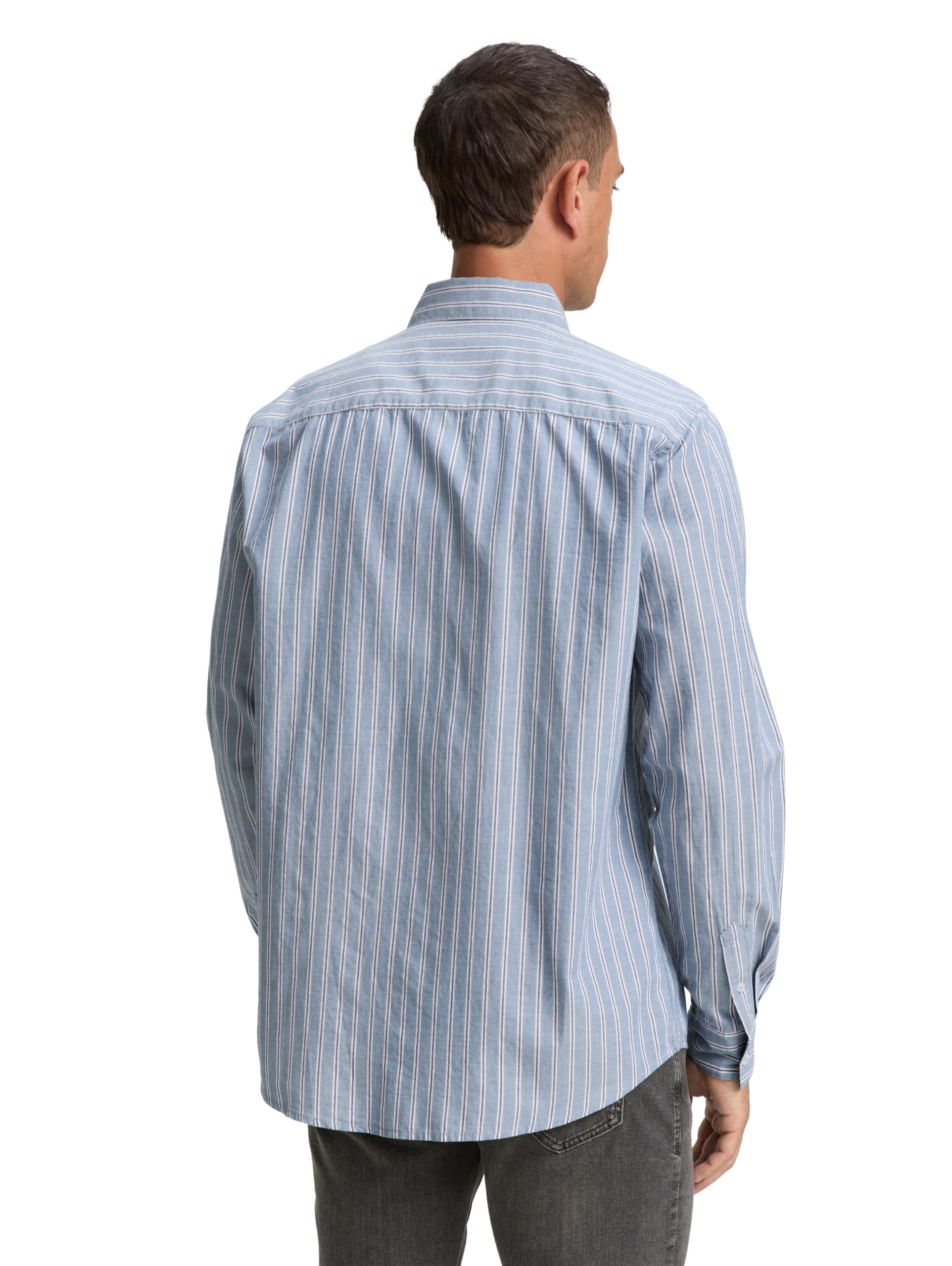 tom-tailor-herren-1047327-regular-fit-hemd-mit-streifenmuster image 3