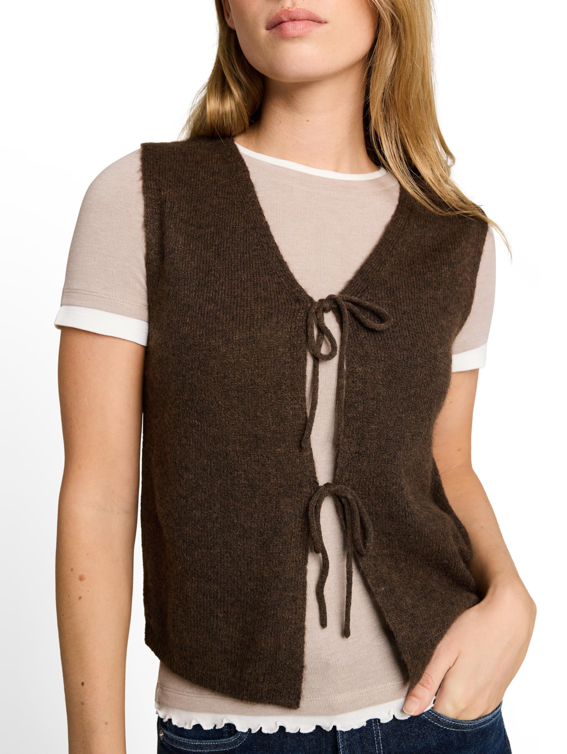 tom-tailor-1053344-damen-strickweste-mit-schleifendetail image 4