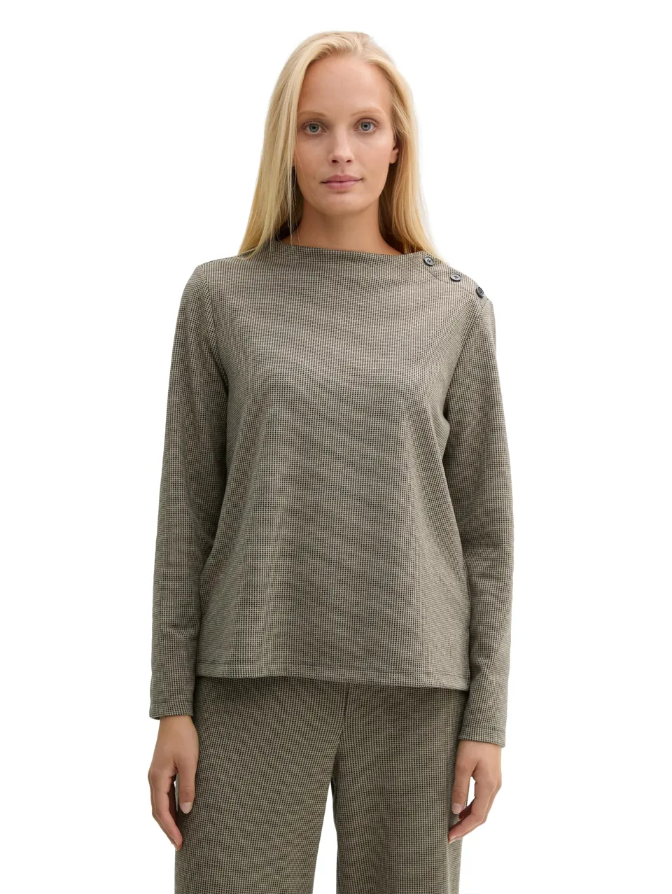 tom-tailor-damen-sweatshirt-1044263-mit-knopfleiste image 1