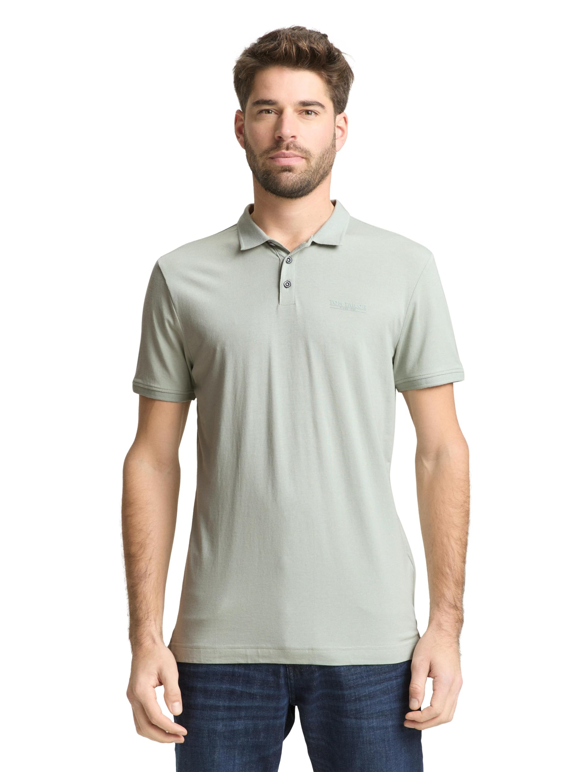 tom-tailor-herren-basic-fitted-poloshirt-fitted-fit image 7