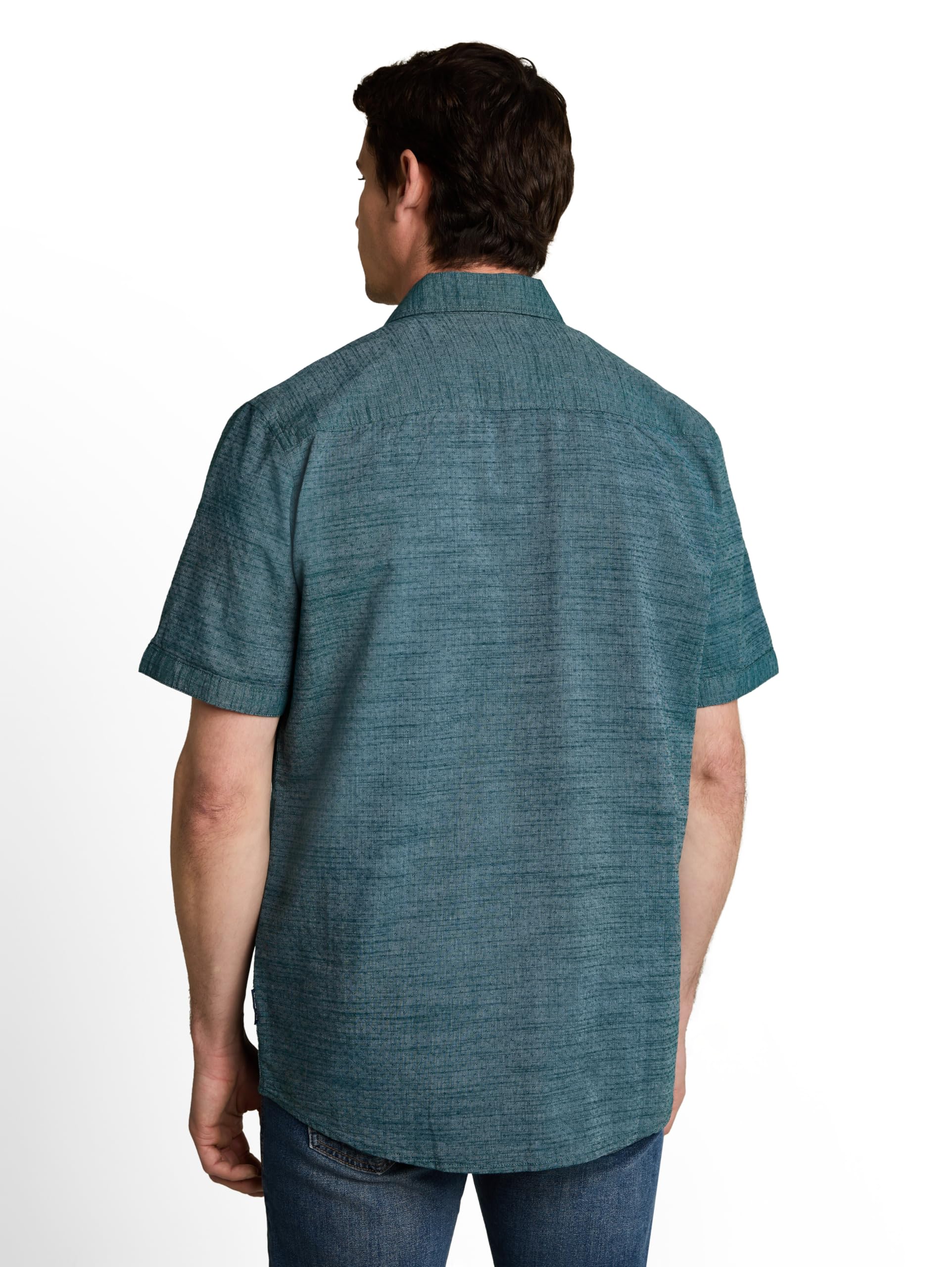 tom-tailor-1053339-herren-regular-fit-kurzarmhemd-aus-baumwolle image 3