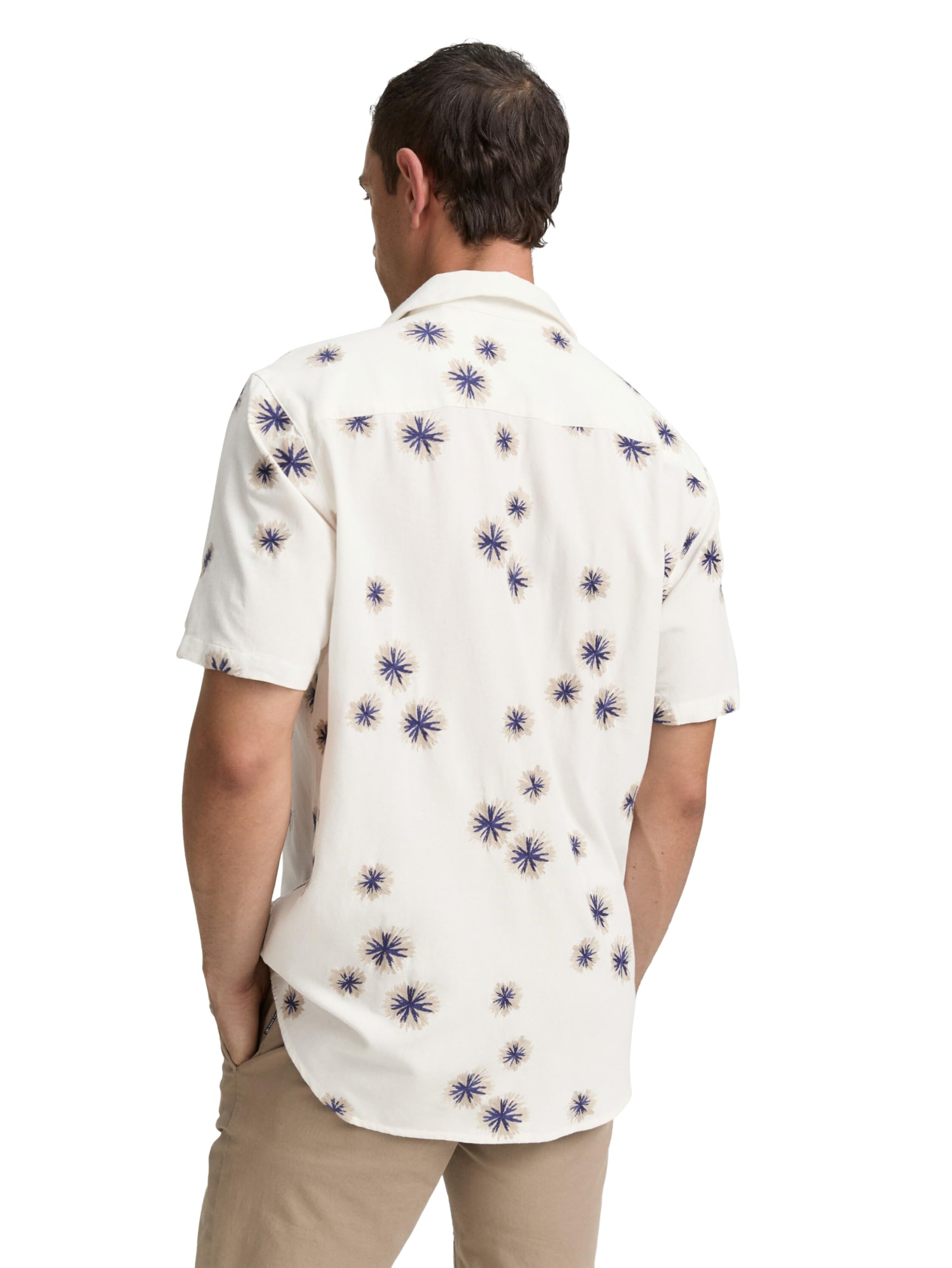 tom-tailor-herren-regular-fit-kurzarmhemd-im-hawaii-look image 2