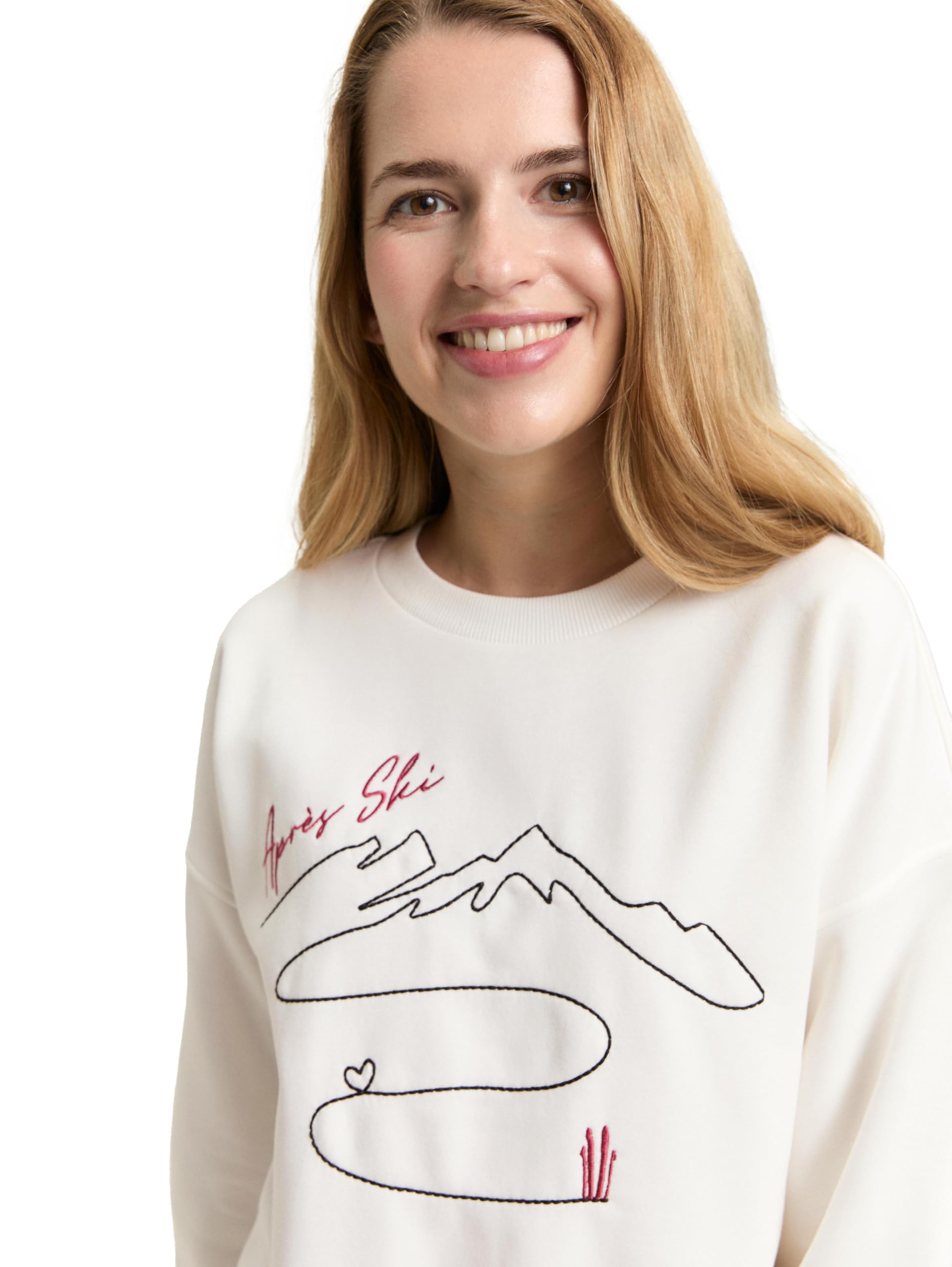 tom-tailor-damen-sweatshirt-mit-rundhalsausschnitt image 5