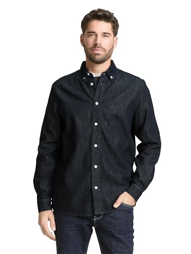 tom-tailor-herren-basic-jeanshemd image 4