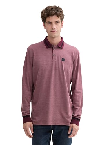 tom-tailor-herren-longsleeve-piqu-poloshirt image 7